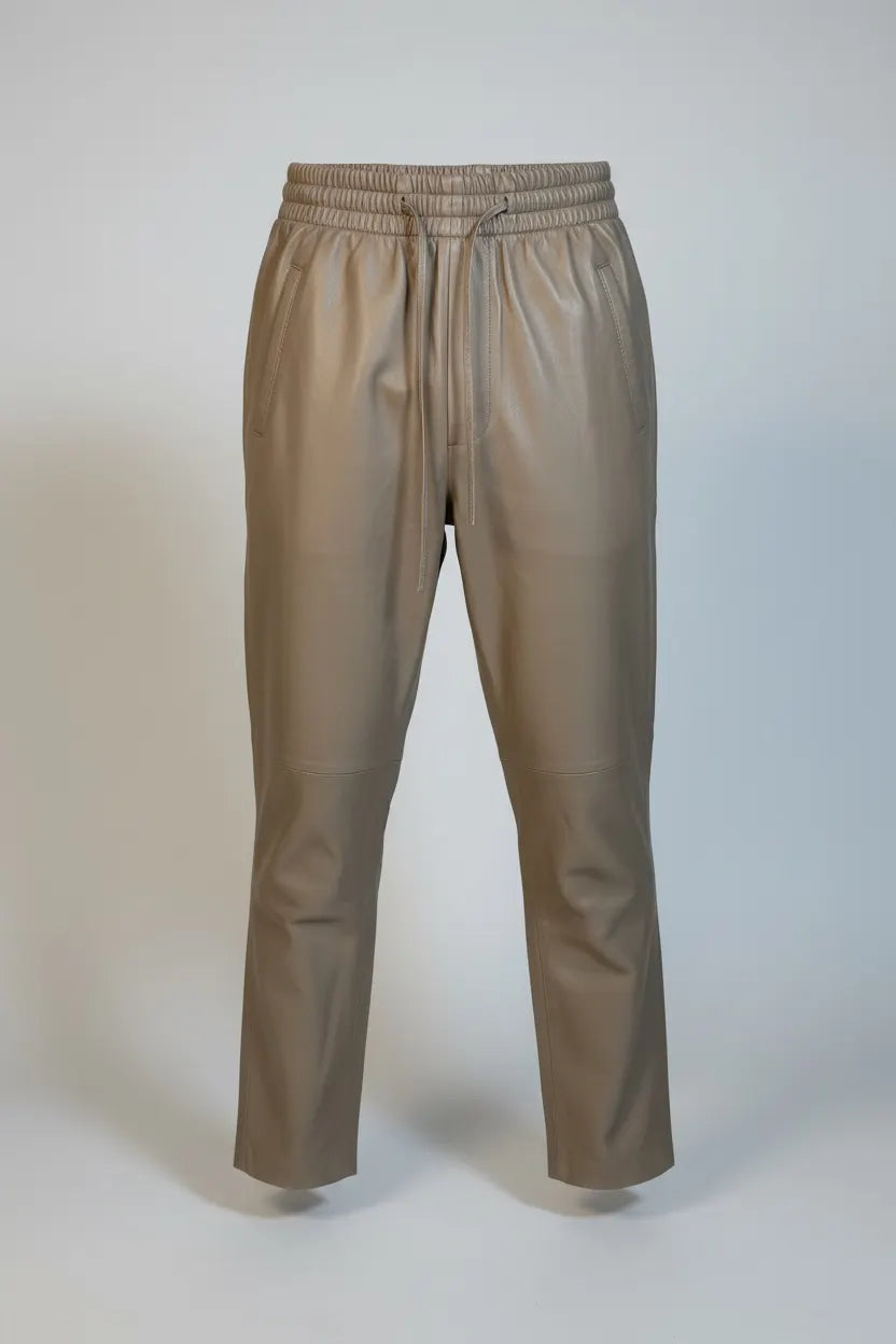 OAKWOOD 63641 GIFT Lederhose im Jogging-Stil MASTIC