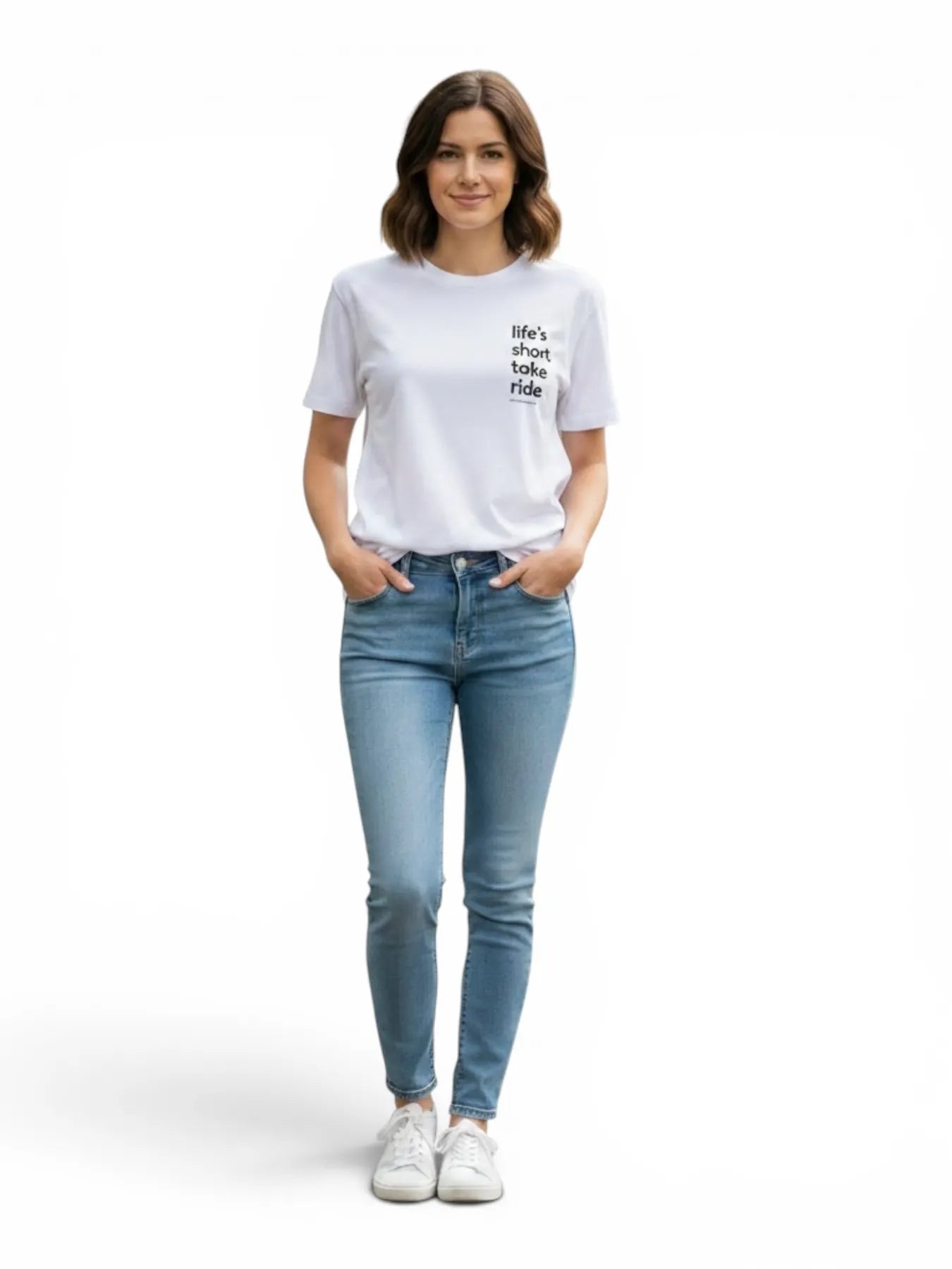 NICE.PEACE NP 708-AS4006 DAMEN T-SHIRT WHITE