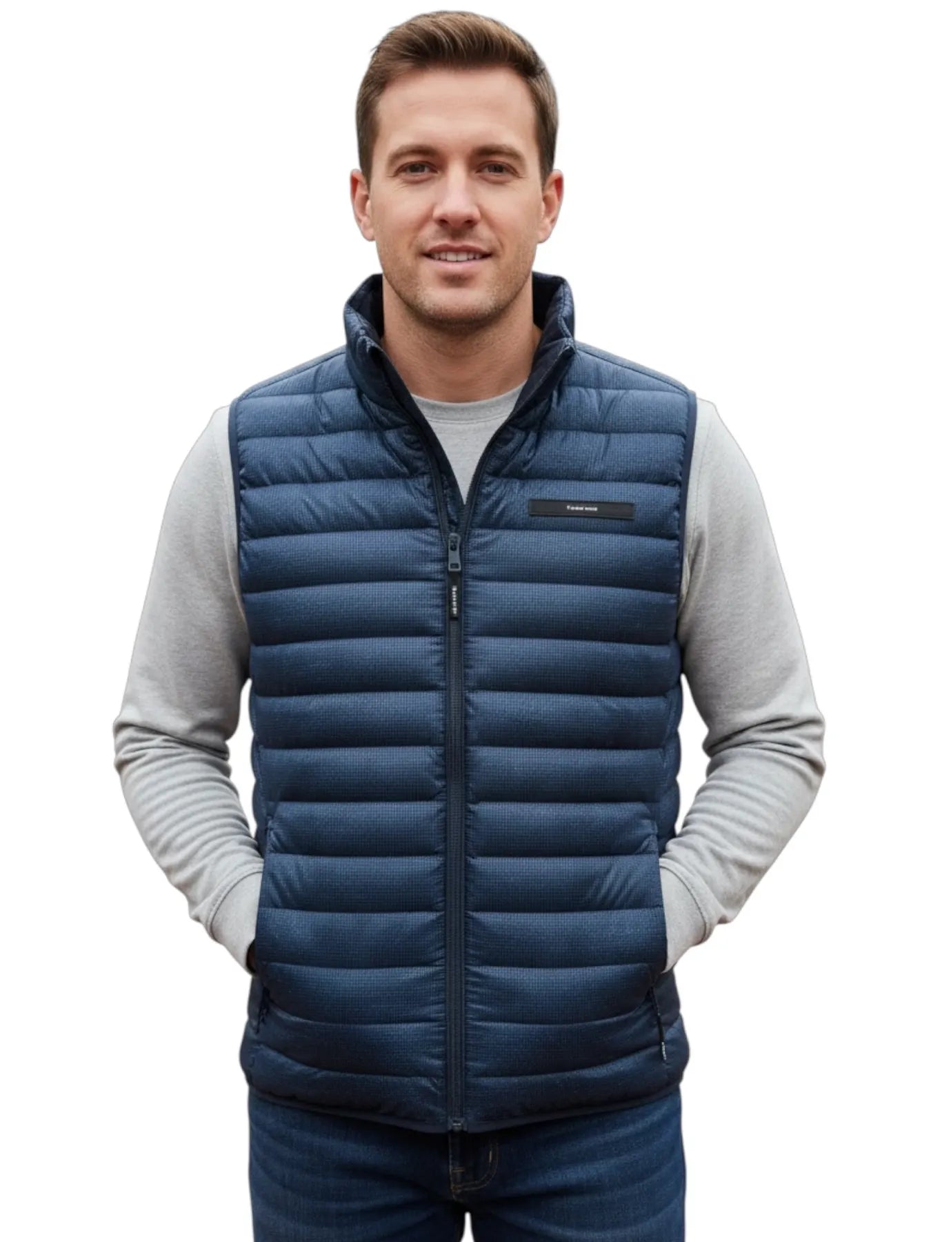 CALVIN KLEIN 
                
                                            K10K113470 LW QUILT VEST HERREN STEPP WESTE  BLUE