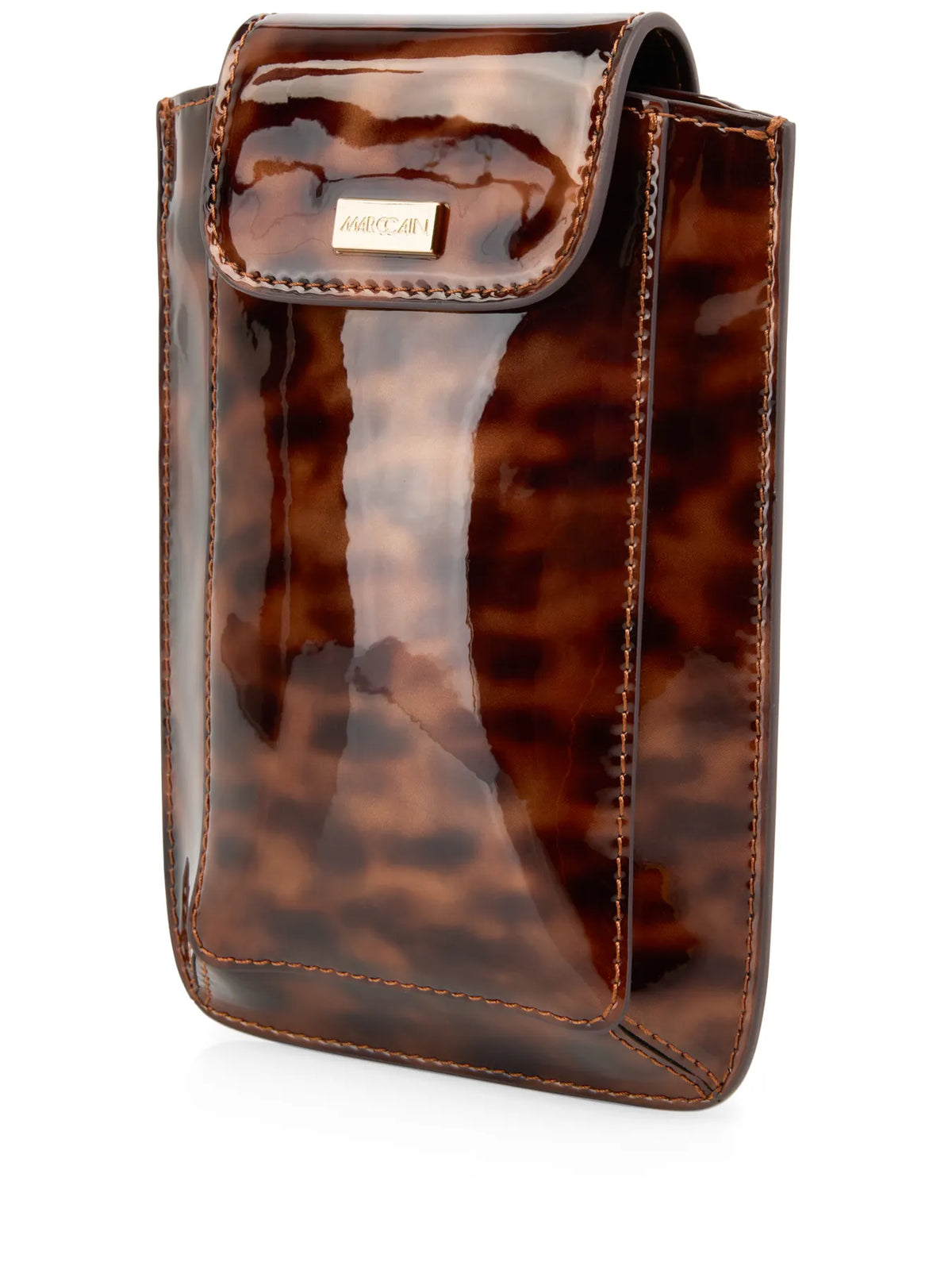 MARC CAIN 
                
                                            BC TM.01 L11  Smartphone-Bag aus Lackleder soft cappuccino
