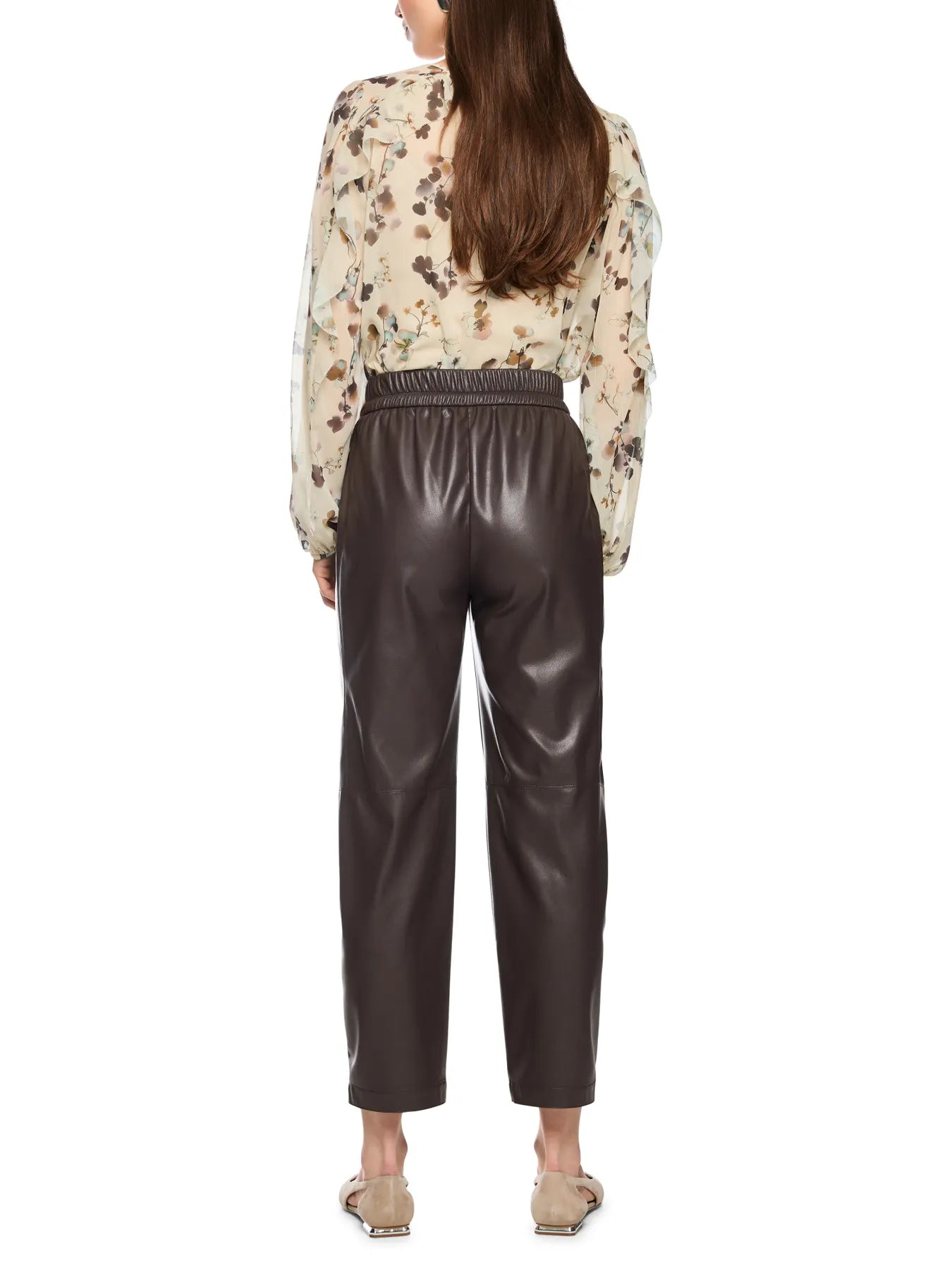MARC CAIN 
                
                                            BP 81.35 J20 Schlupfhose RANCHI Lederoptik after dark