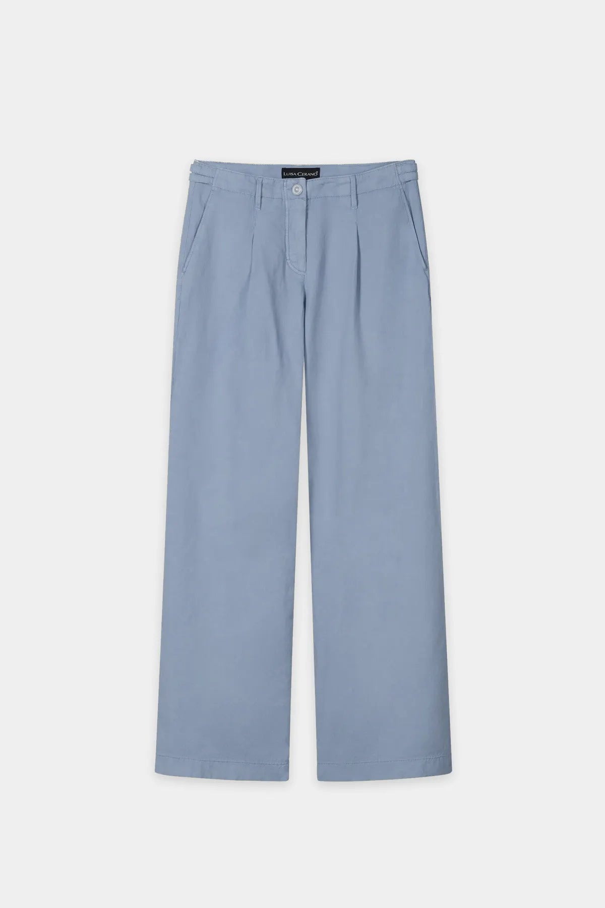 LUISA CERANO 
                
                                            638885/4194-0 Wideleg-Denim mit Bundfalte light blue