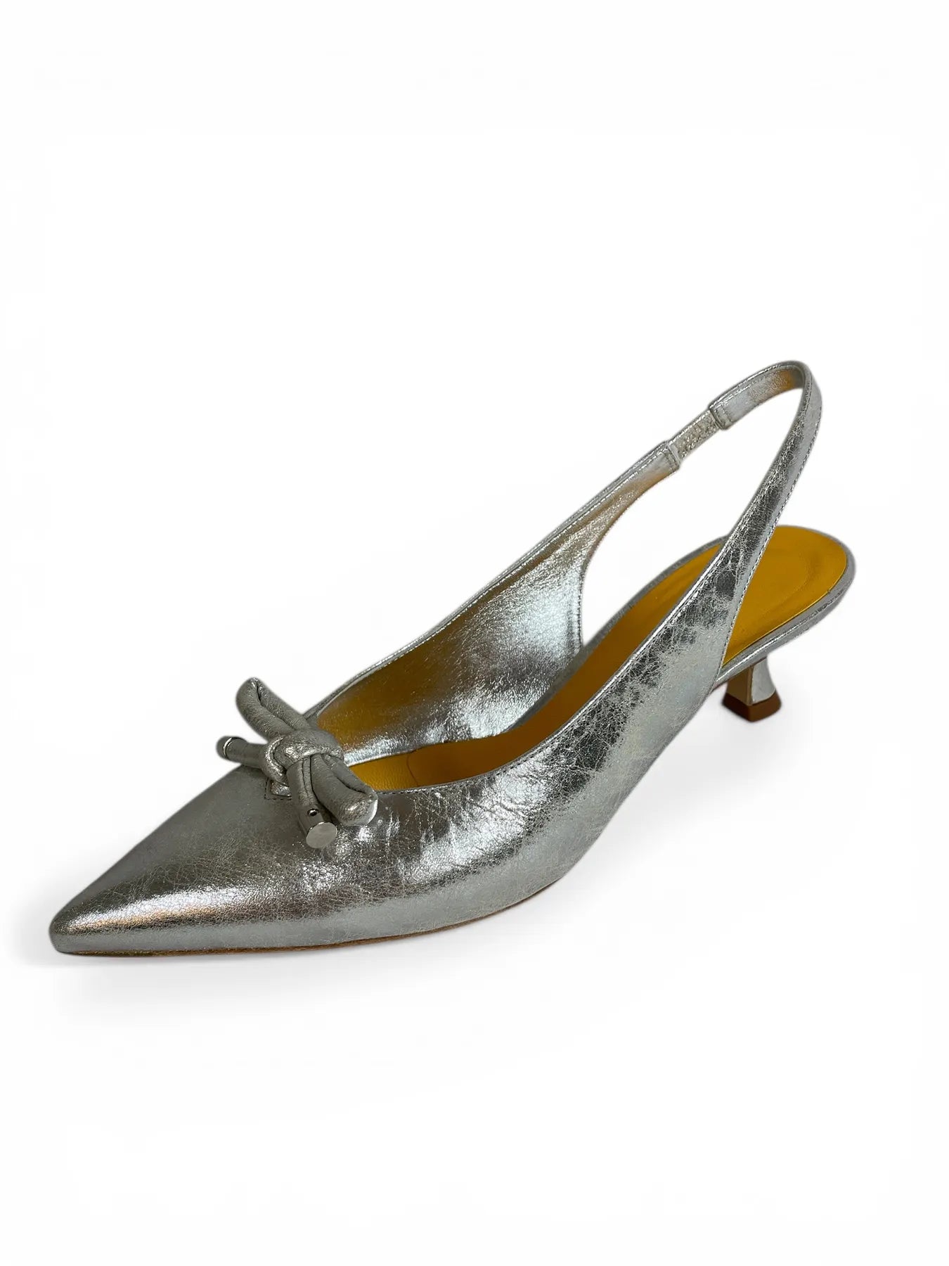 Mara Bini Z539 VINTAGE SLINGPUMPS SILBER