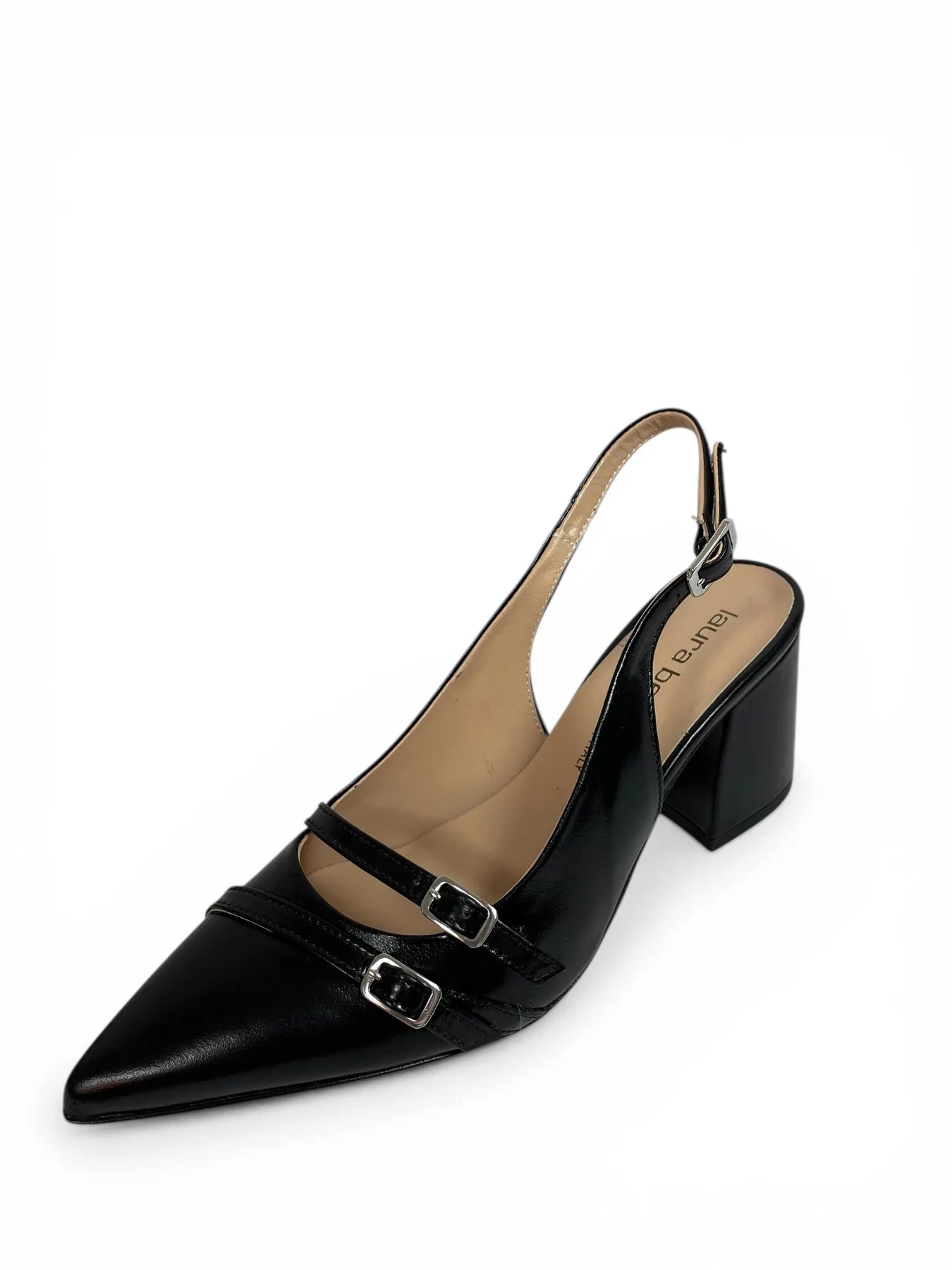 Laura Bellariva 2102 HARRODS SLINGPUMPS NERO