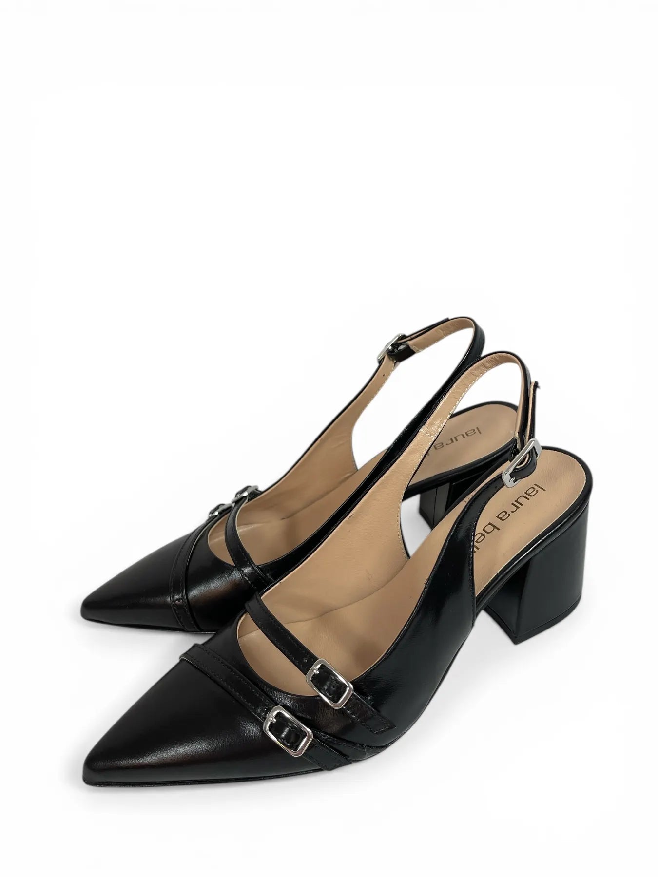 Laura Bellariva 2102 HARRODS SLINGPUMPS NERO