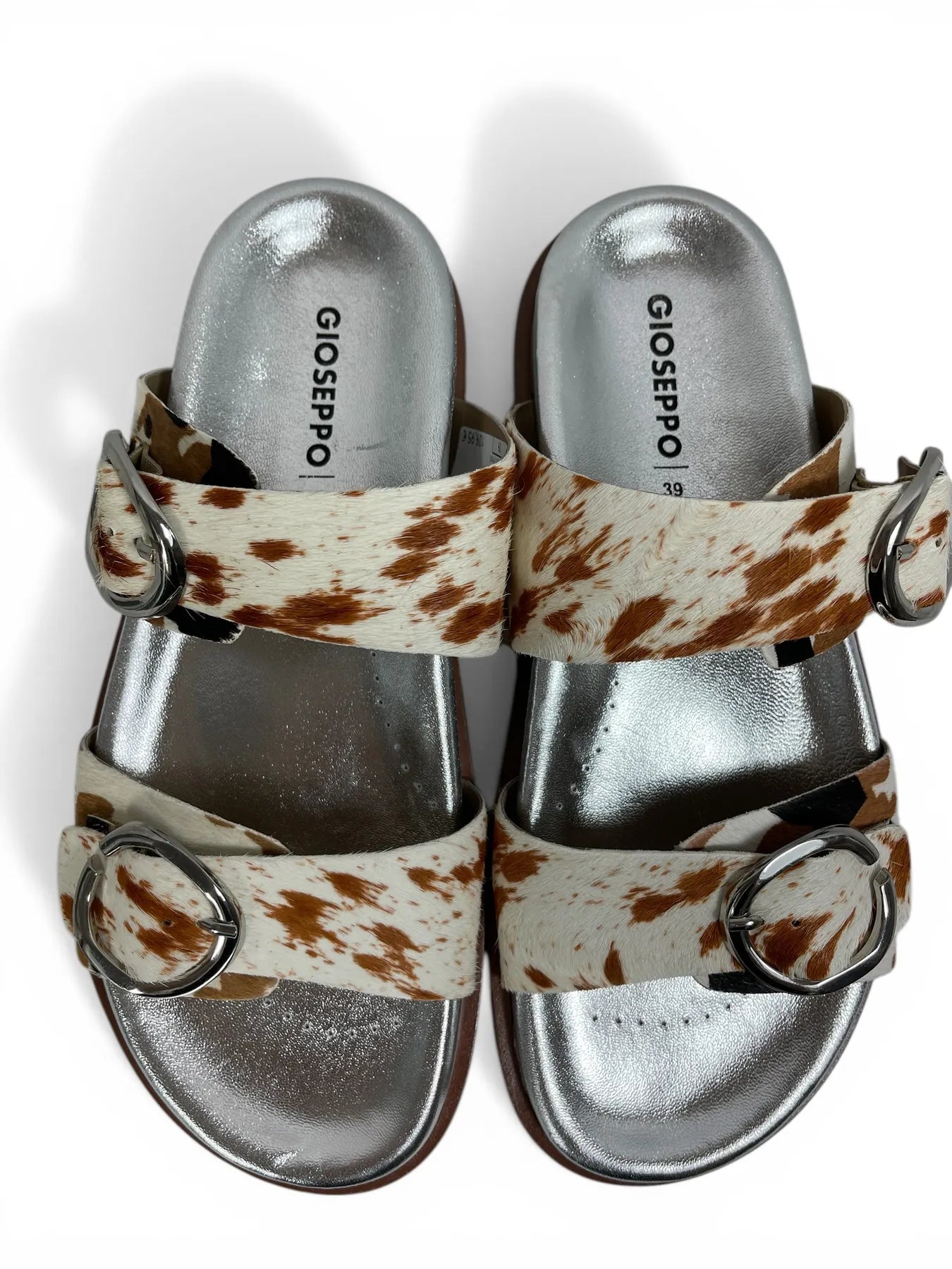 GIOSEPPO 78025 CARNEY DAMEN PANTOLETTE PLATA/SILVER