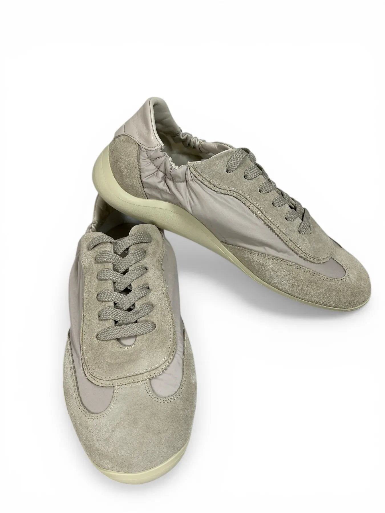 VIC MATIE 5102 SENSE LEDER-MIX SNEAKER BEIGE