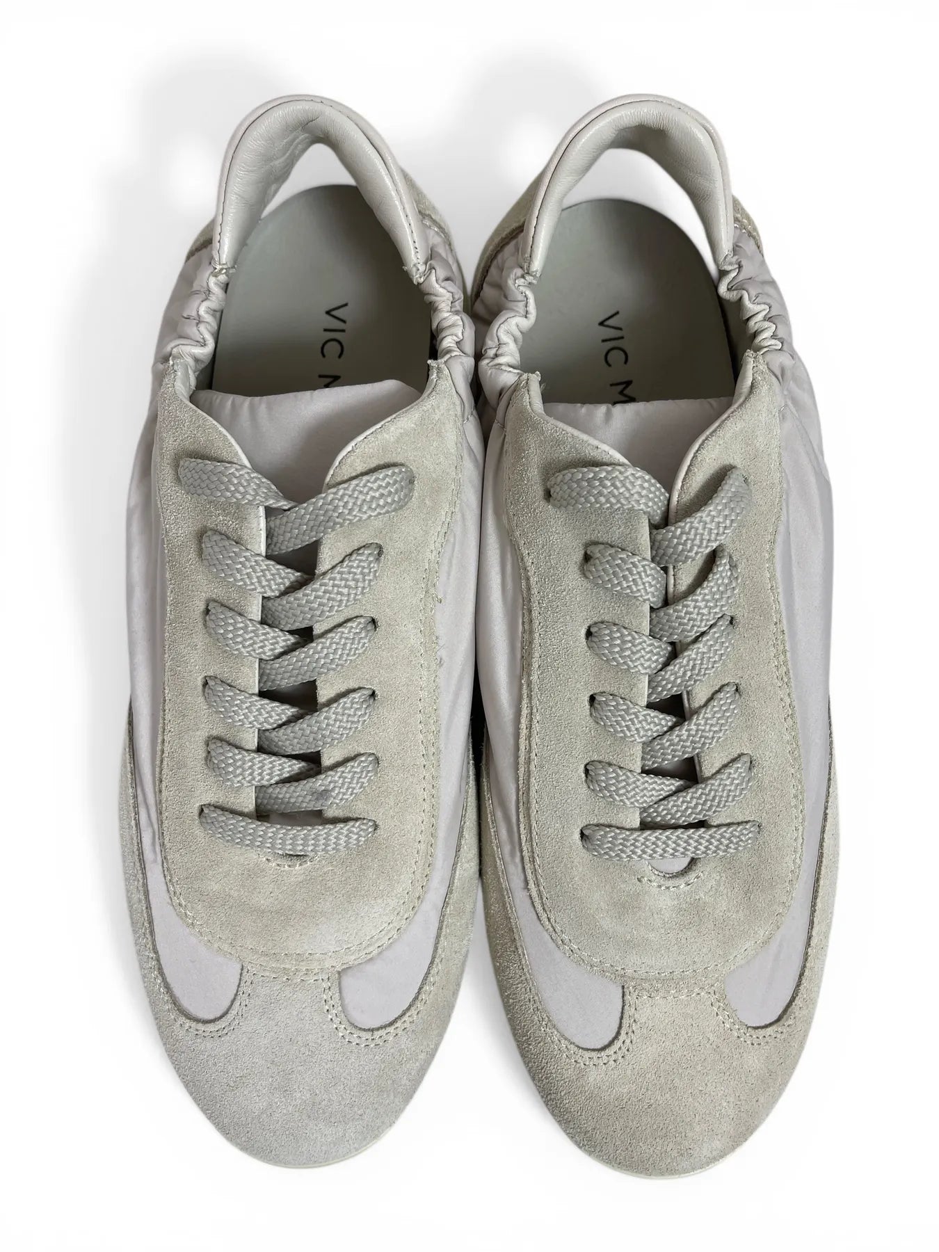 VIC MATIE 5102 SENSE LEDER-MIX SNEAKER BEIGE