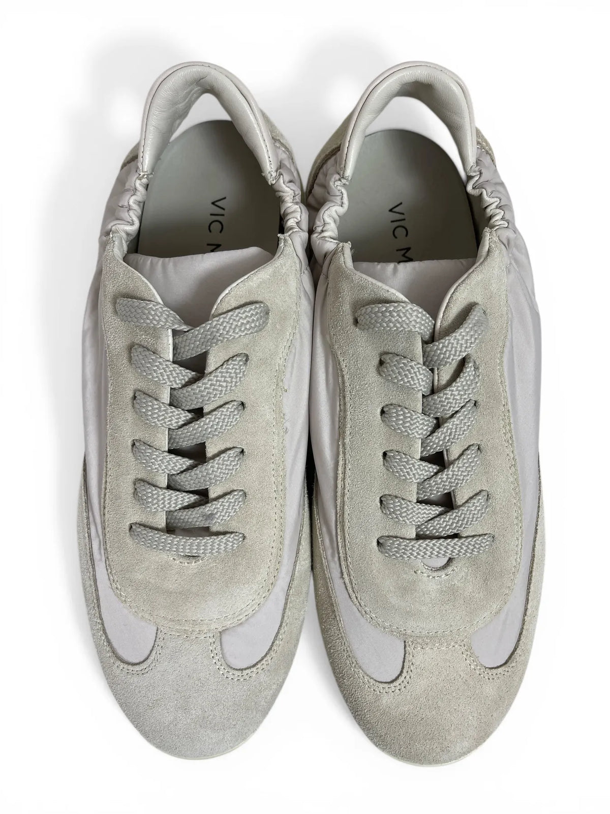 VIC MATIE 5102 SENSE LEDER-MIX SNEAKER BEIGE