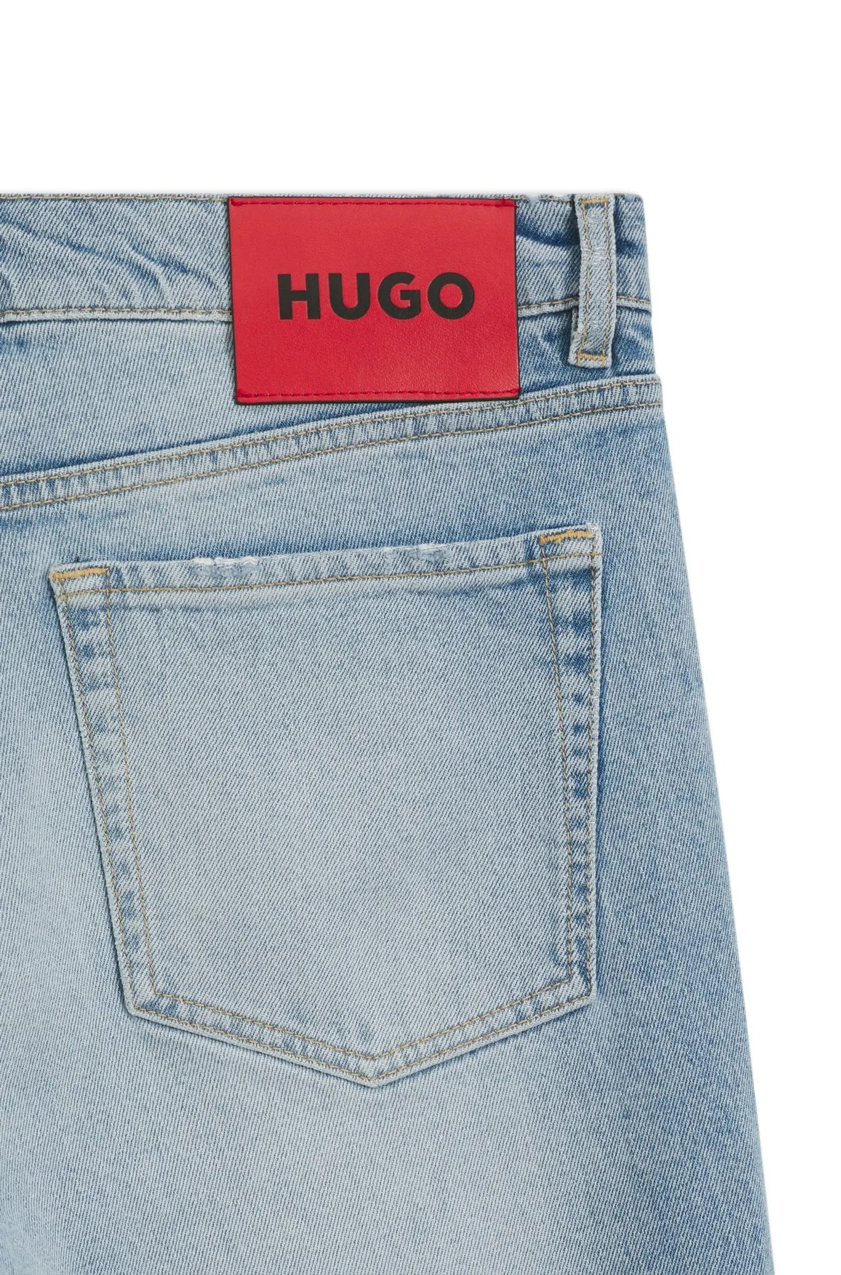 HUGO 634 TAPERED FIT JEANS 50556114 LIGHT BLUE