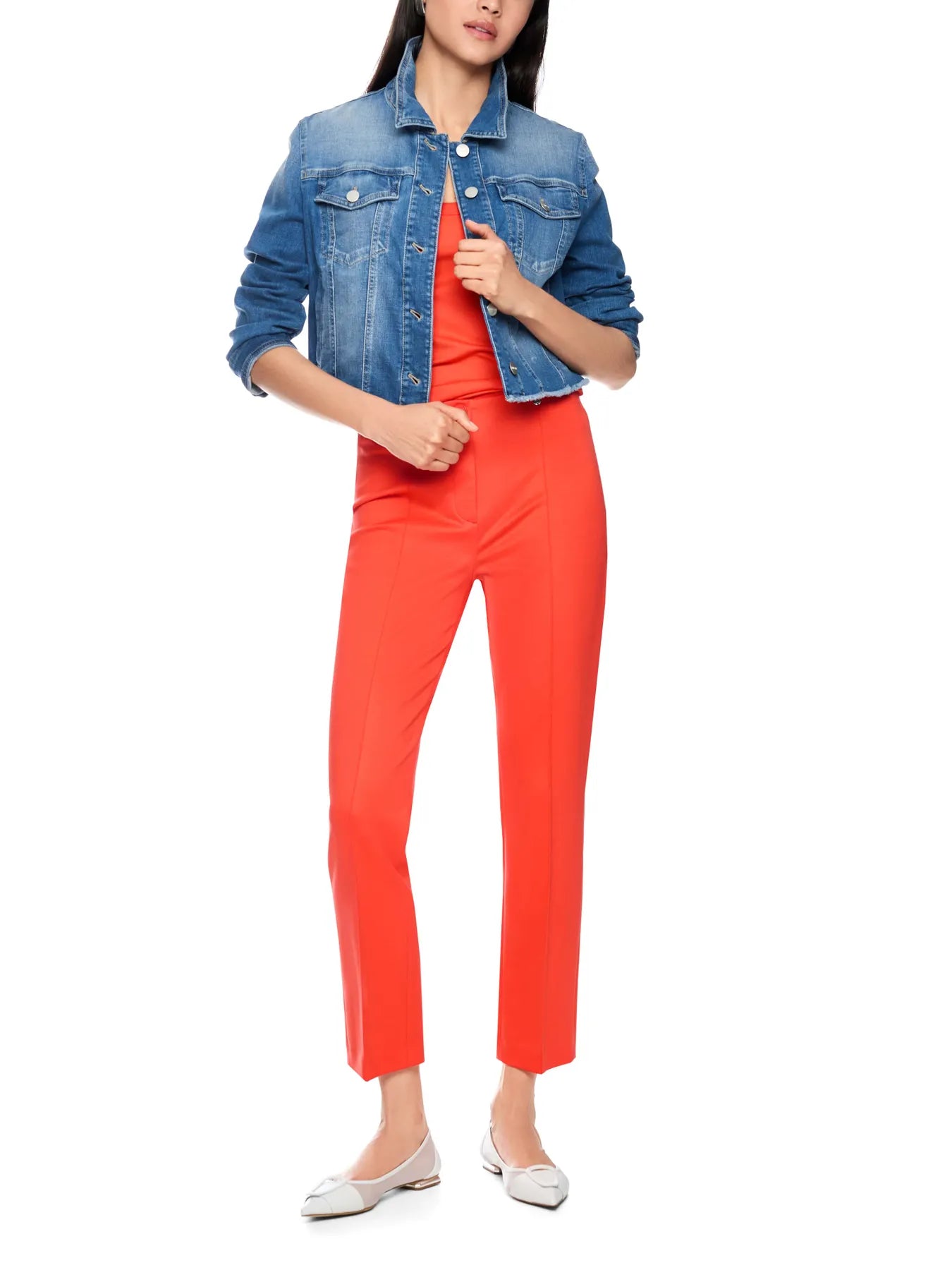 MARC CAIN 
                
                                            AA 31.03 D22 Kurze Jeansjacke Stretch blue denim