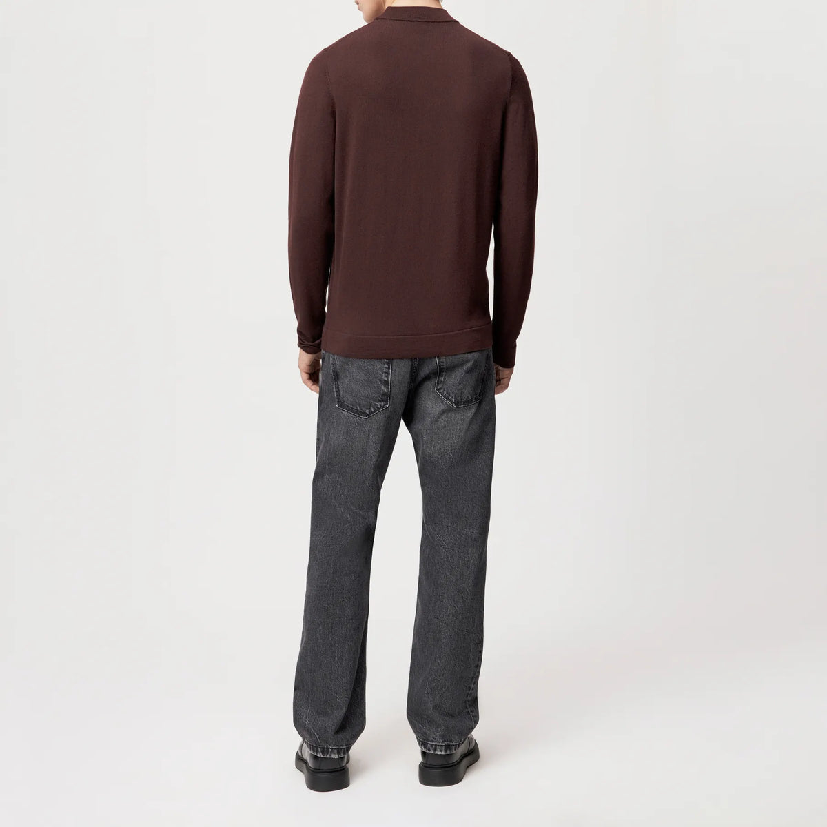 DRYKORN 420002 ARWON Stehkragen-Pullover Feinstrick Schoko Braun 1116