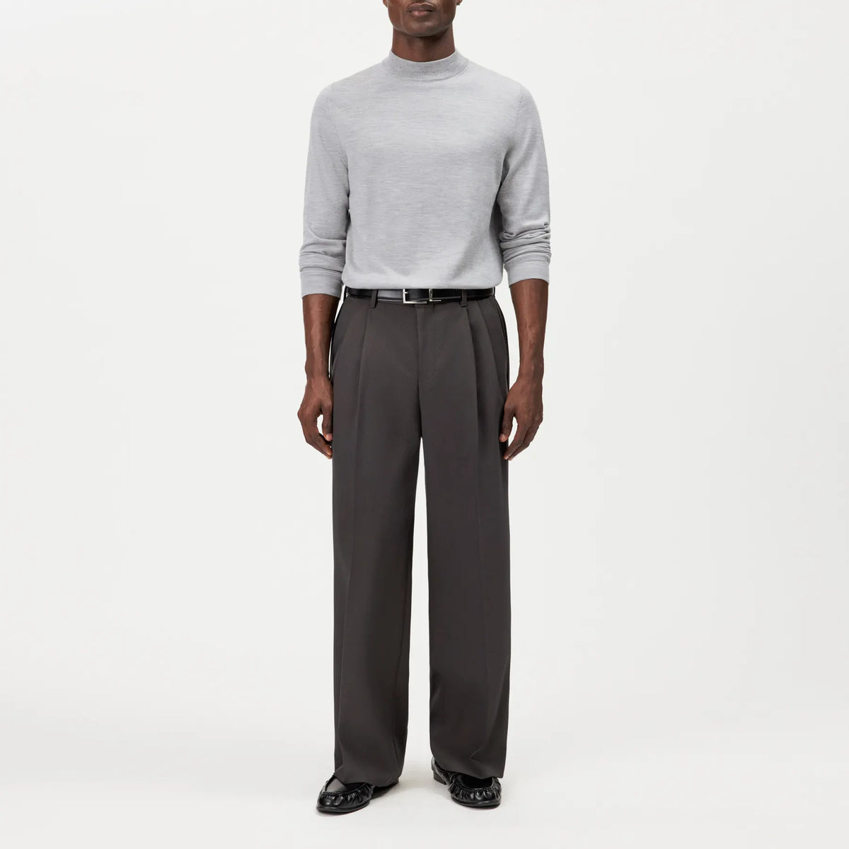 DRYKORN 420002 ARWON Feinstrick Pullover Grau 6602