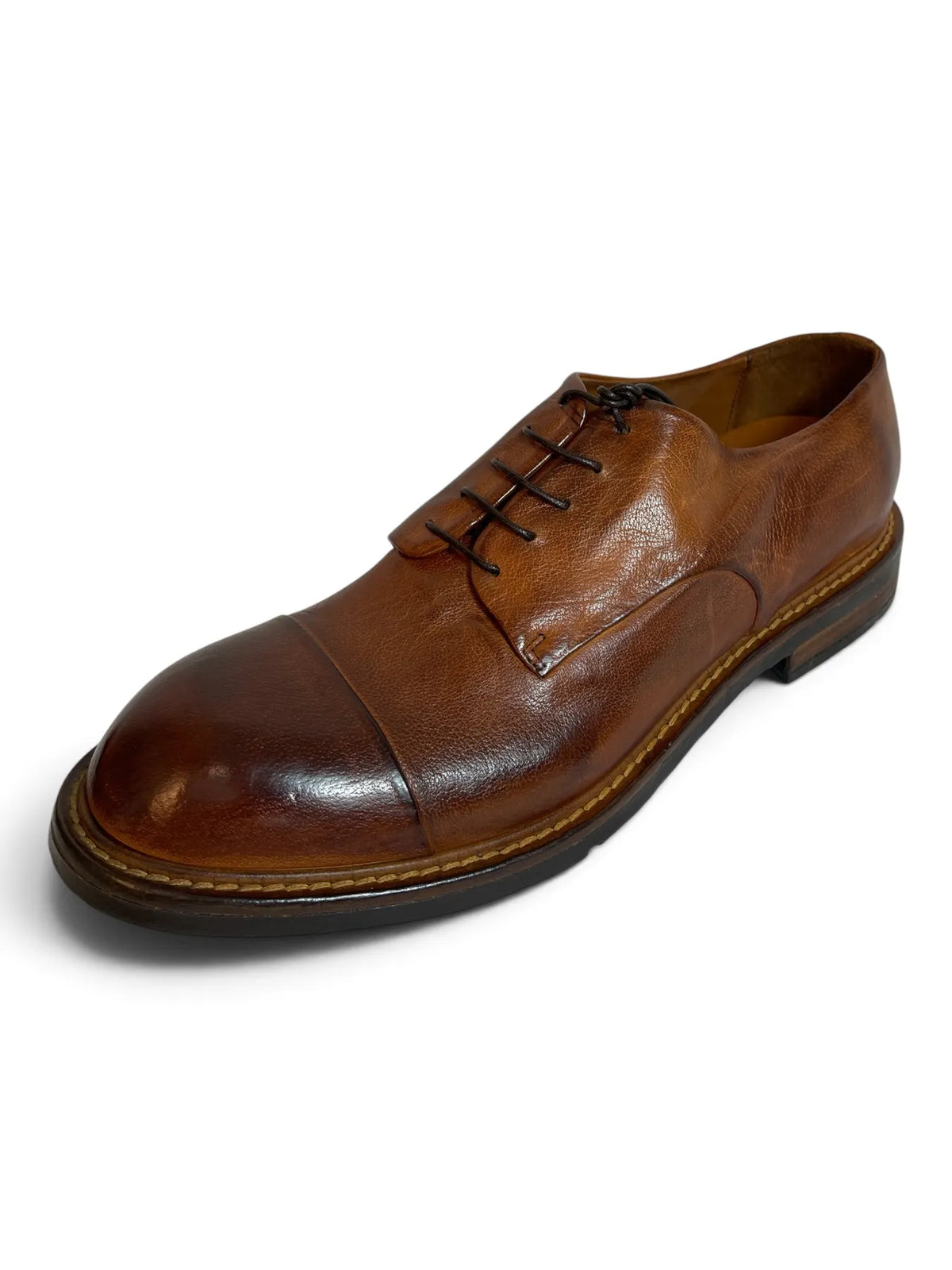 LEMARGO IH02A RANCH Herren Business Schuhe in Braun Cognac