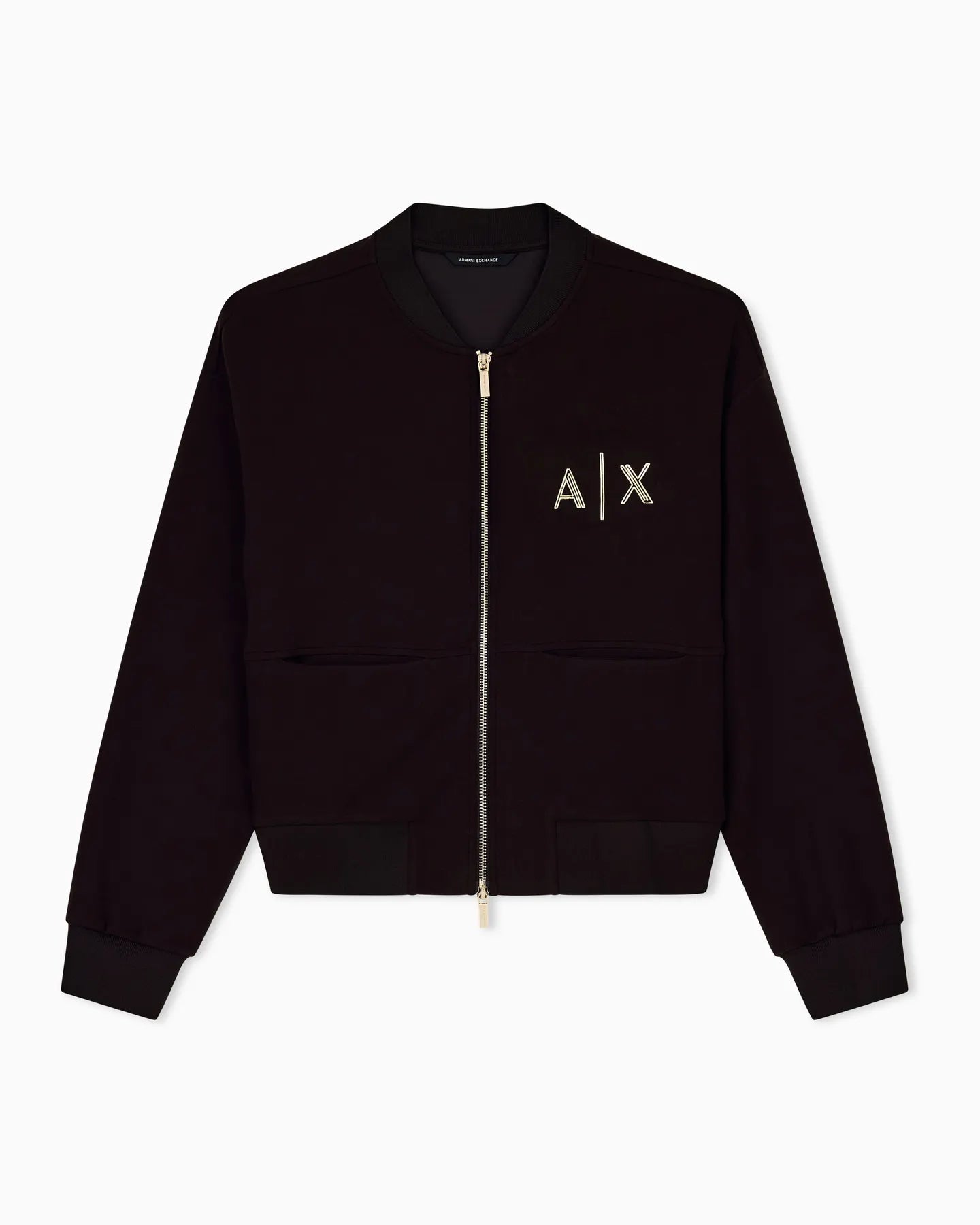 ARMANI XW002670 AF24068 Bomberjacke Sweatshirt                    Braun U6032