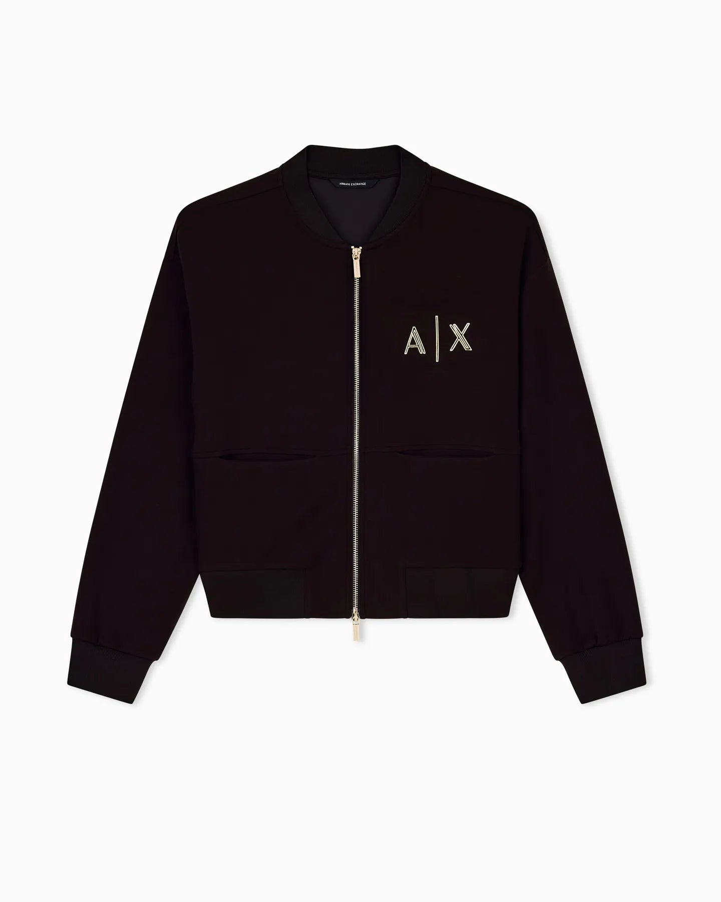 ARMANI XW002670 AF24068 Bomberjacke Sweatshirt                    Braun U6032