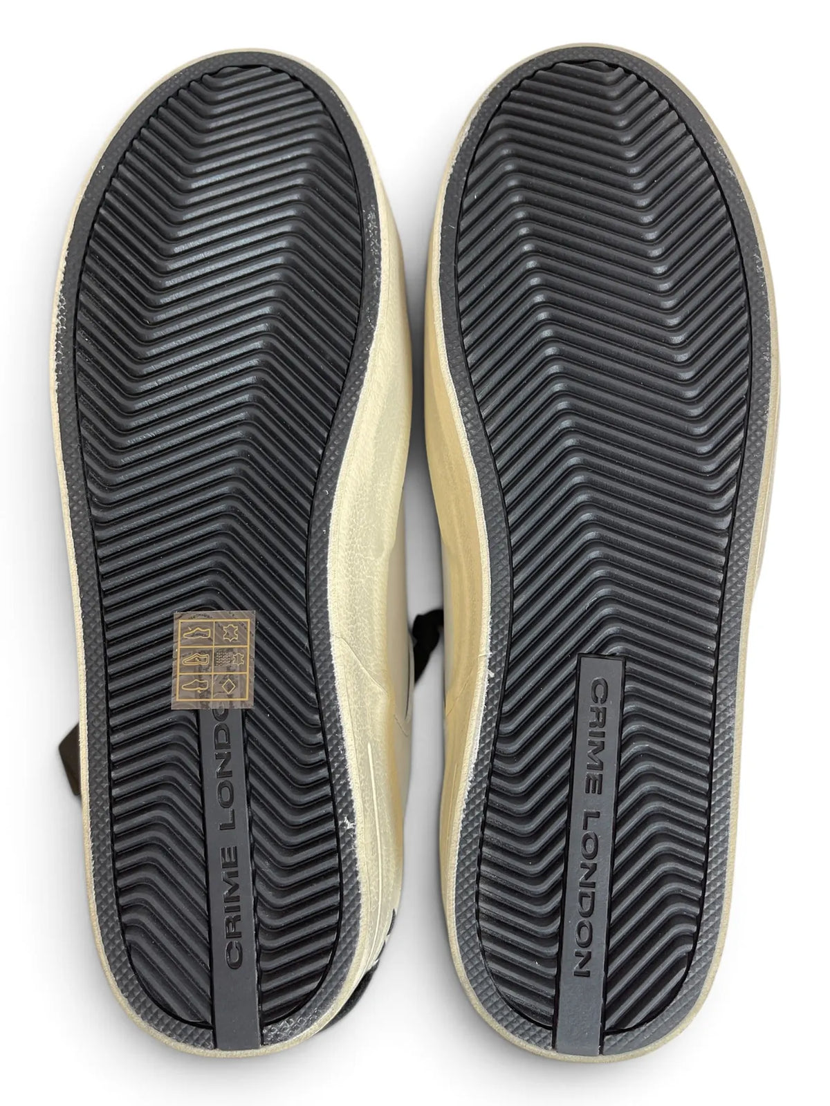 CRIME LONDON 10109AA9 SK8 DELUX Herren Sneaker Weiß