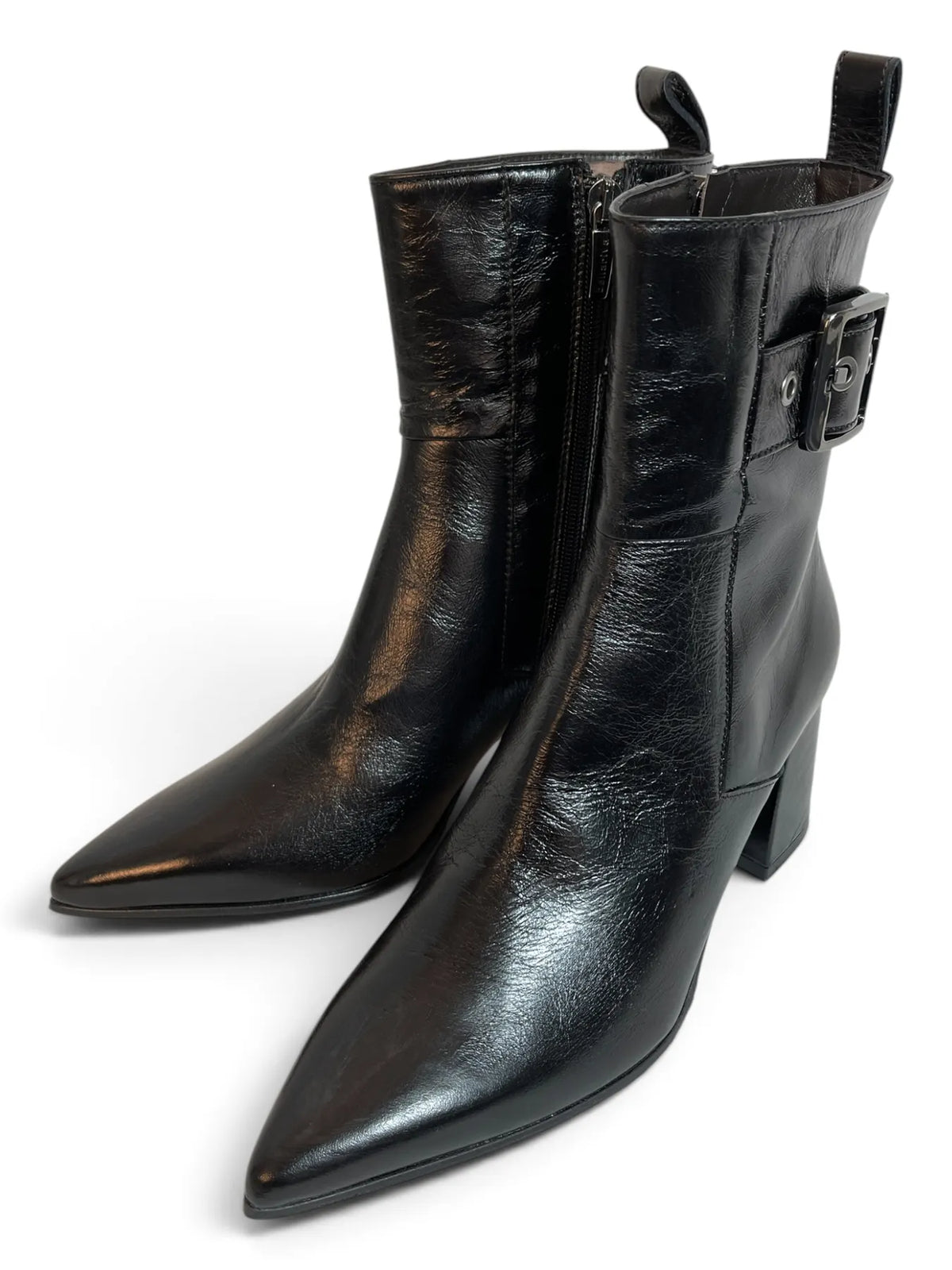 Laura Bellariva 3264 CRETA Spitz Stiefelette Nero