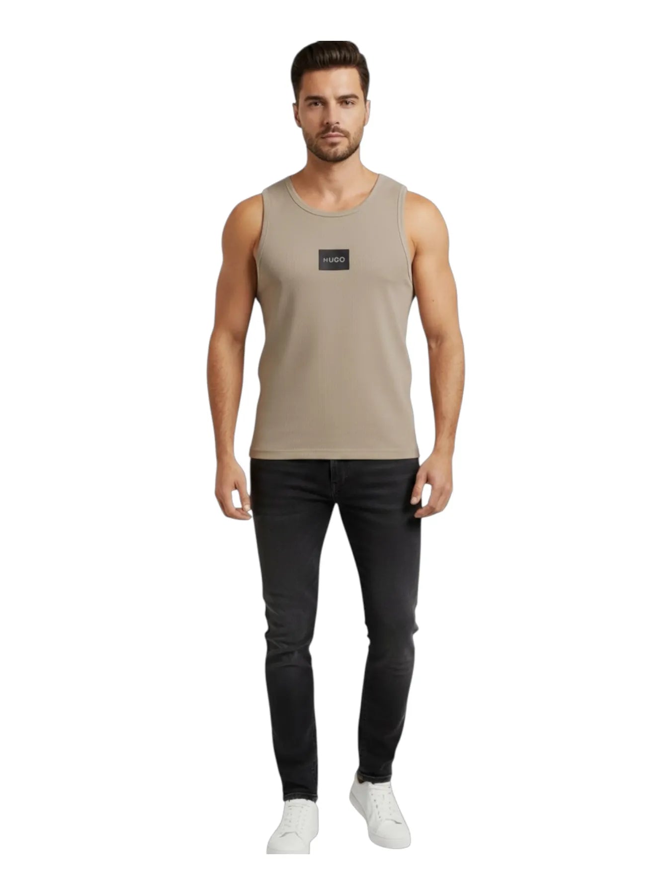 HUGO 50557629 Darrio 10278515 01 Herren Tanktop