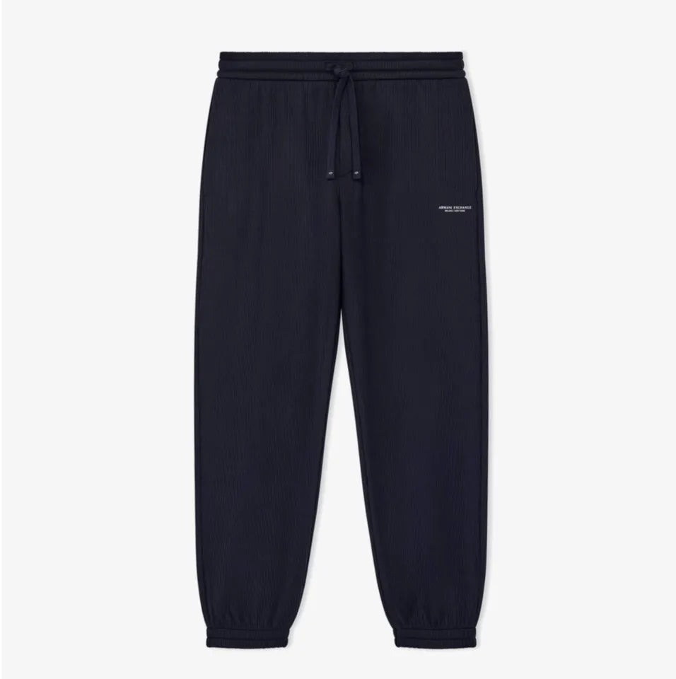 ARMANI XM003426 AF28569  Gerippte Jogginghose Marine UB101 DEEP NAVY