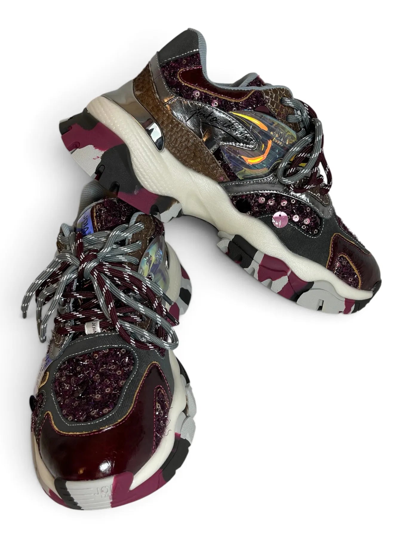 JOIA 206202W126 Strass Ponifell Sneaker CLASH-WINE