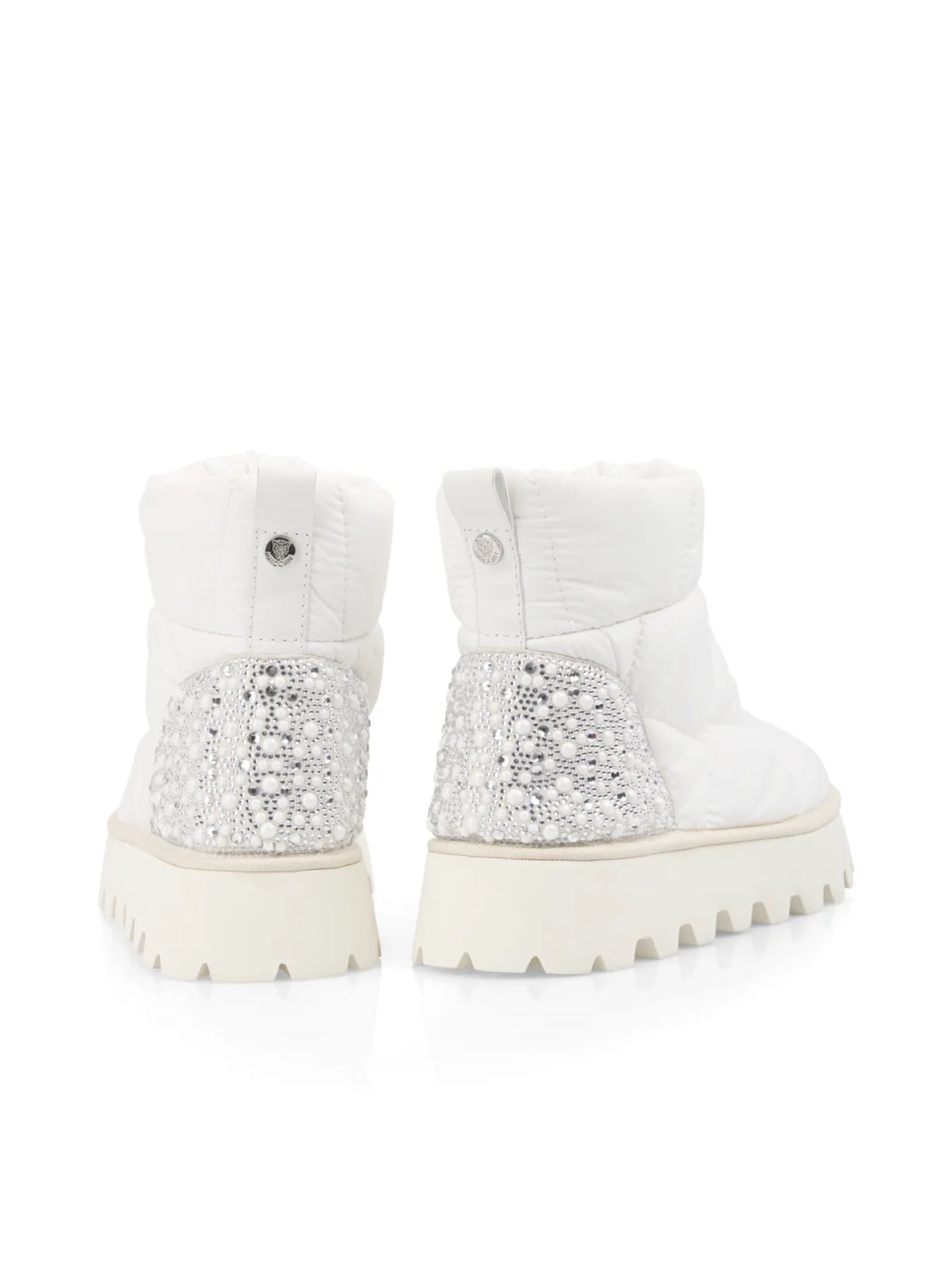 MARC CAIN 
                
                                            BS SB.06 J84 Slip-on-Boot mit Glitzer-Details off-white