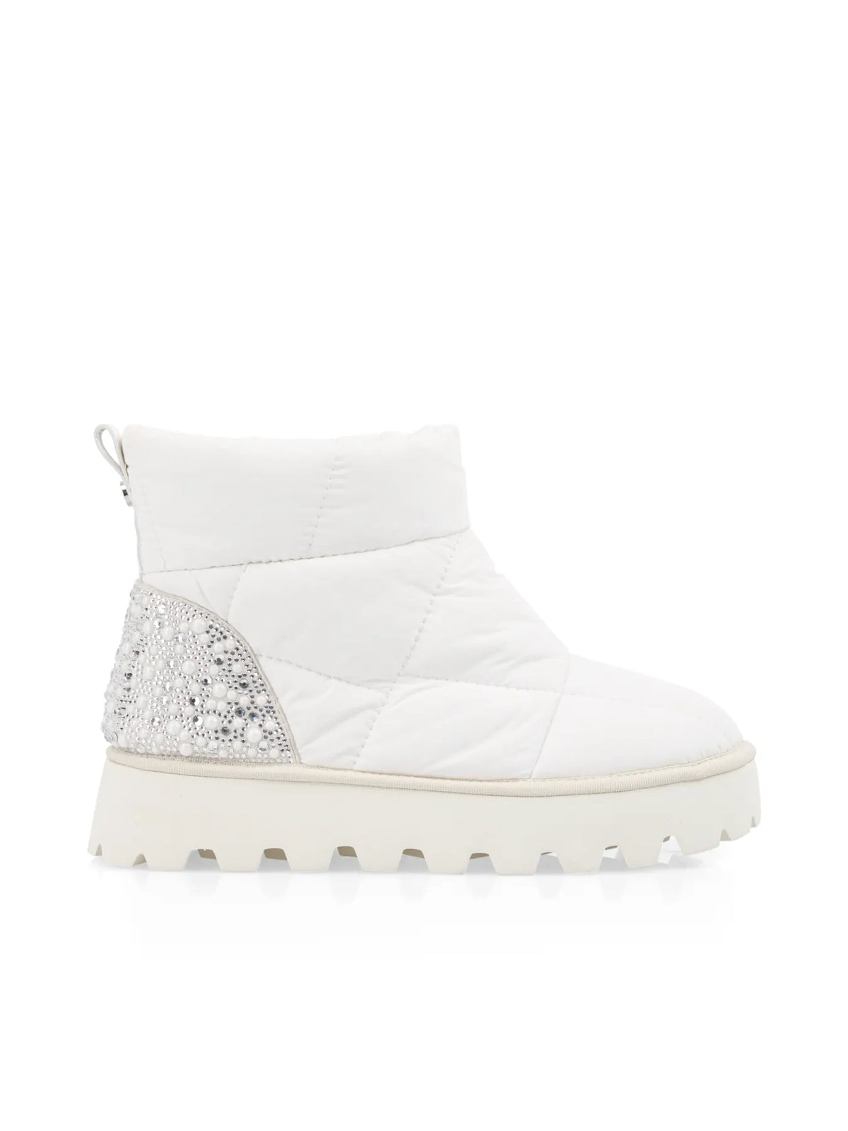 MARC CAIN 
                
                                            BS SB.06 J84 Slip-on-Boot mit Glitzer-Details off-white