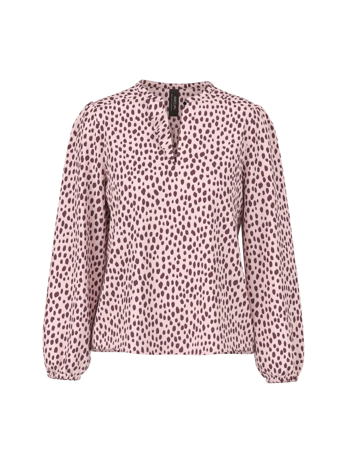 MARC CAIN 
                
                                            BC 51.36 W86  Bluse mit Punkte-Print rosa chalk pink
