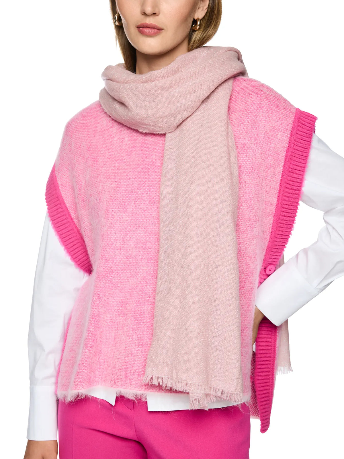 MARC CAIN BC B4.13 Z26 Schal Woll-Kaschmir-Mix Rose
