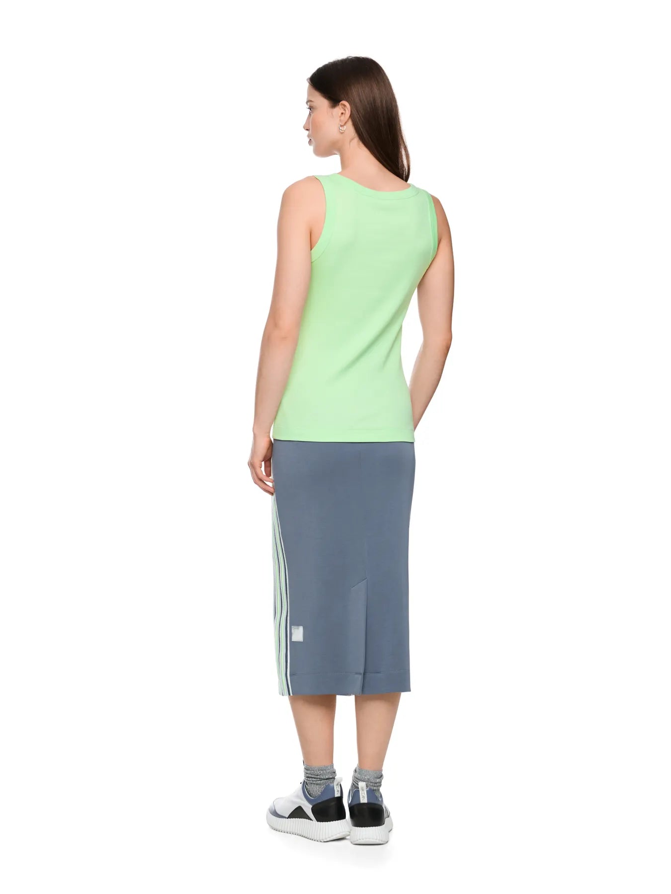 MARC CAIN 
                
                                            BS 61.25 J50 Basic Top aus Baumwollstretch patina green