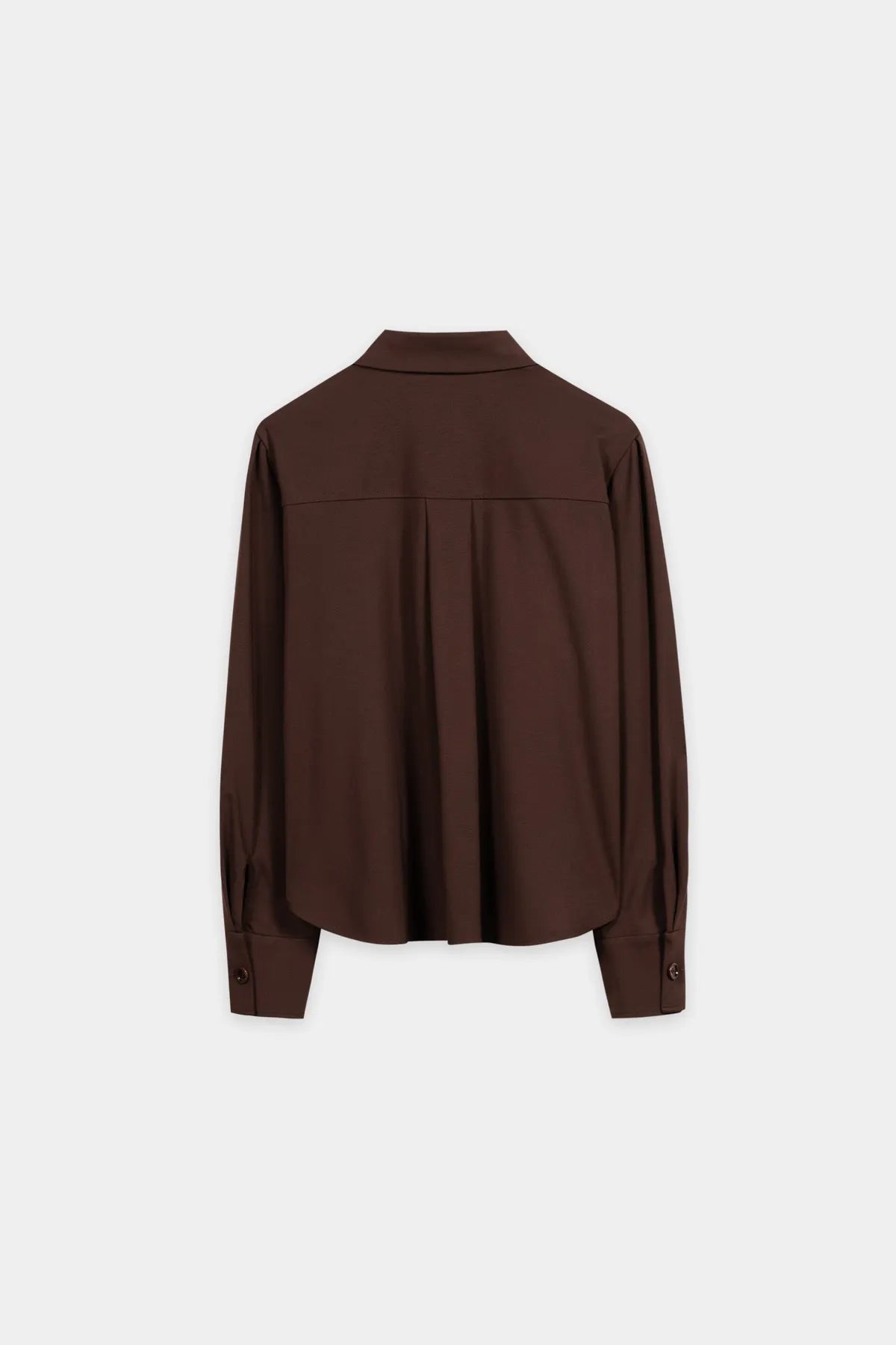 LUISA CERANO 
                
                                            248724/3643-0 Hemdbluse aus Punto-Milano marone
