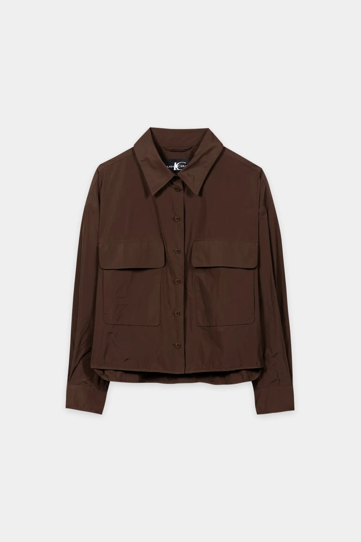 LUISA CERANO 448115/4208-0  Taft-Blousonjacke marone