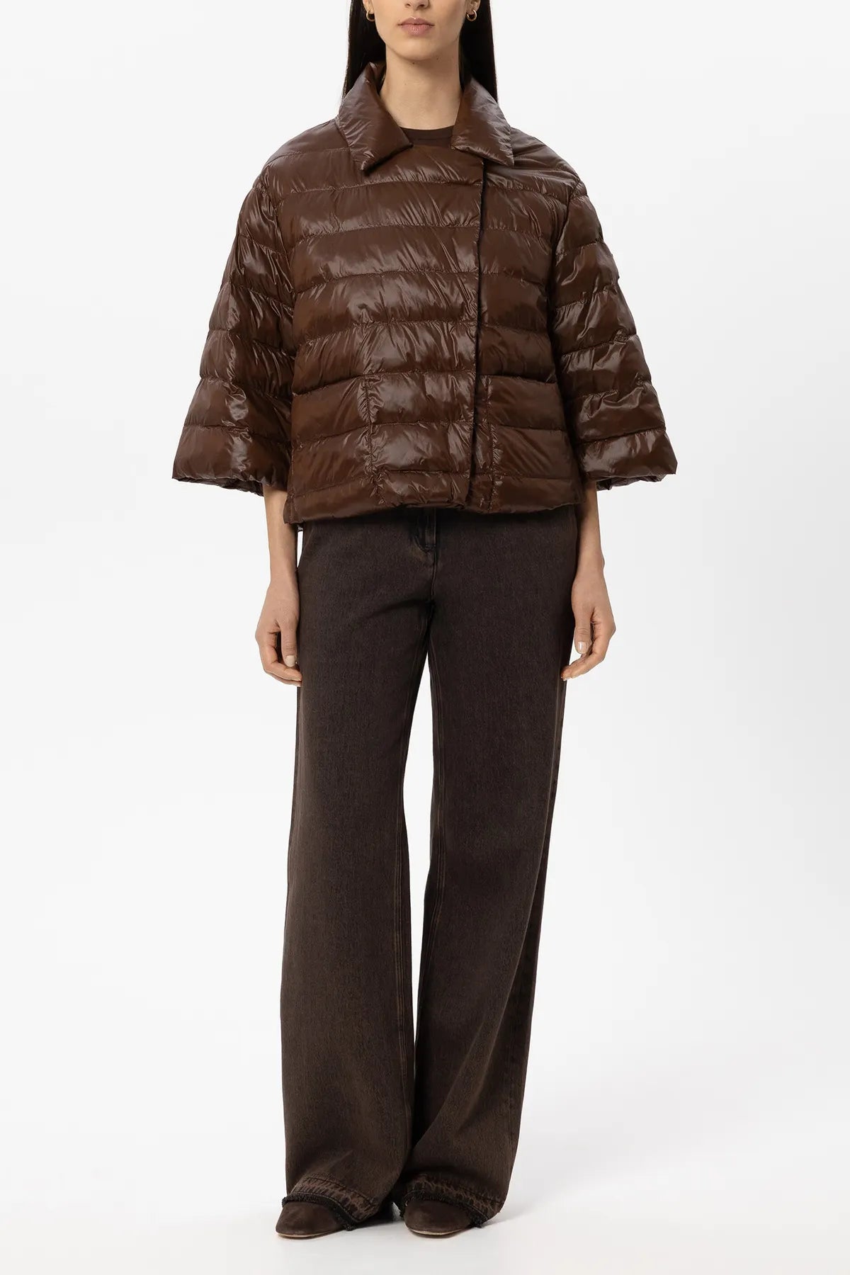 LUISA CERANO 
                
                                            448543/4133-0 Outdoor-Capejacke marone