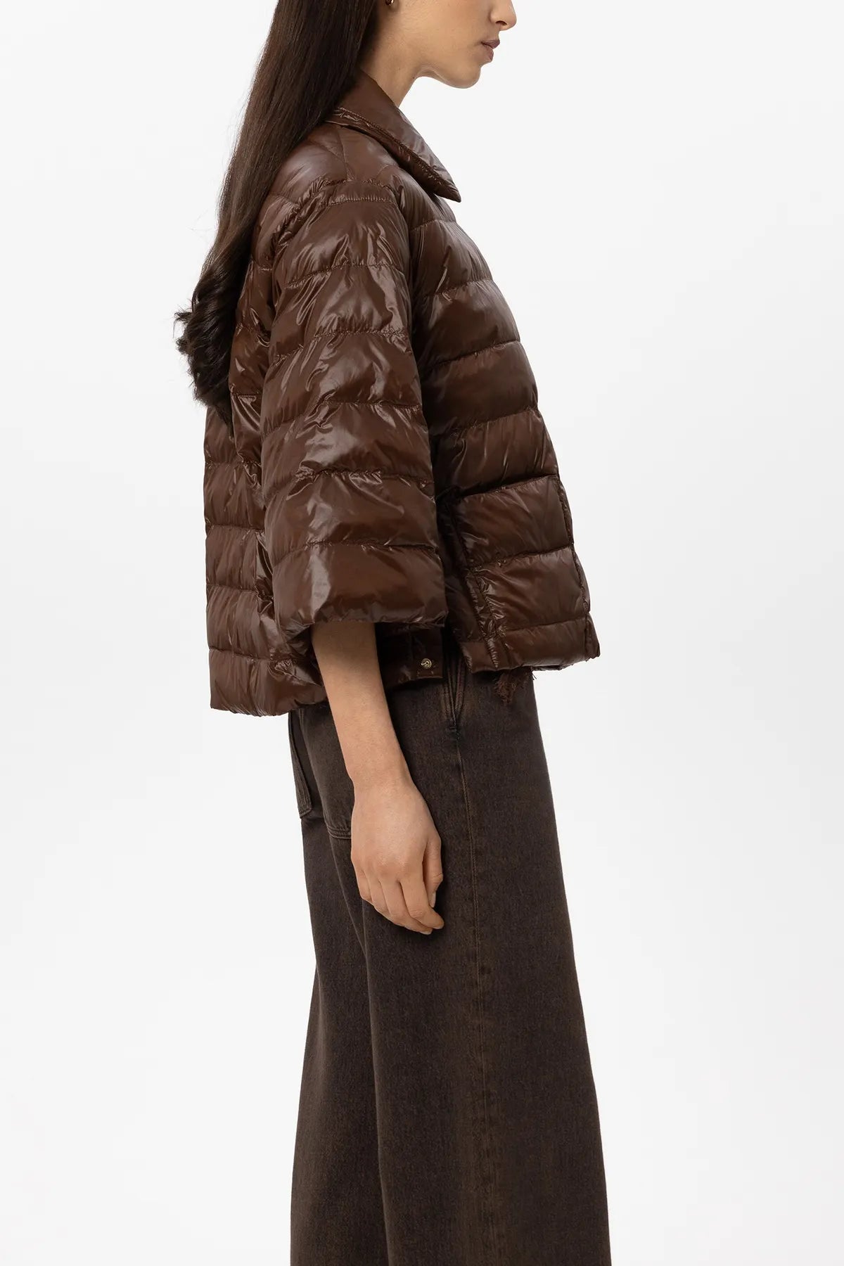 LUISA CERANO 
                
                                            448543/4133-0 Outdoor-Capejacke marone