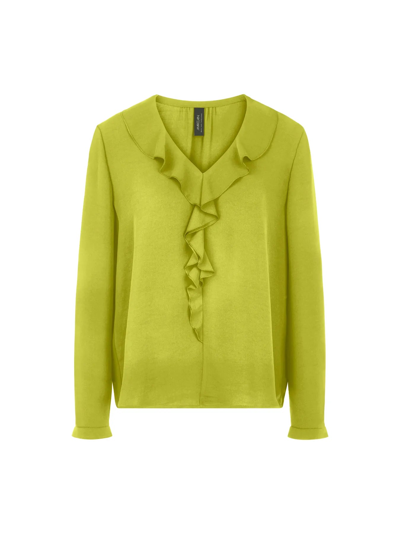 MARC CAIN BC 51.39 W90 Bluse apple green new