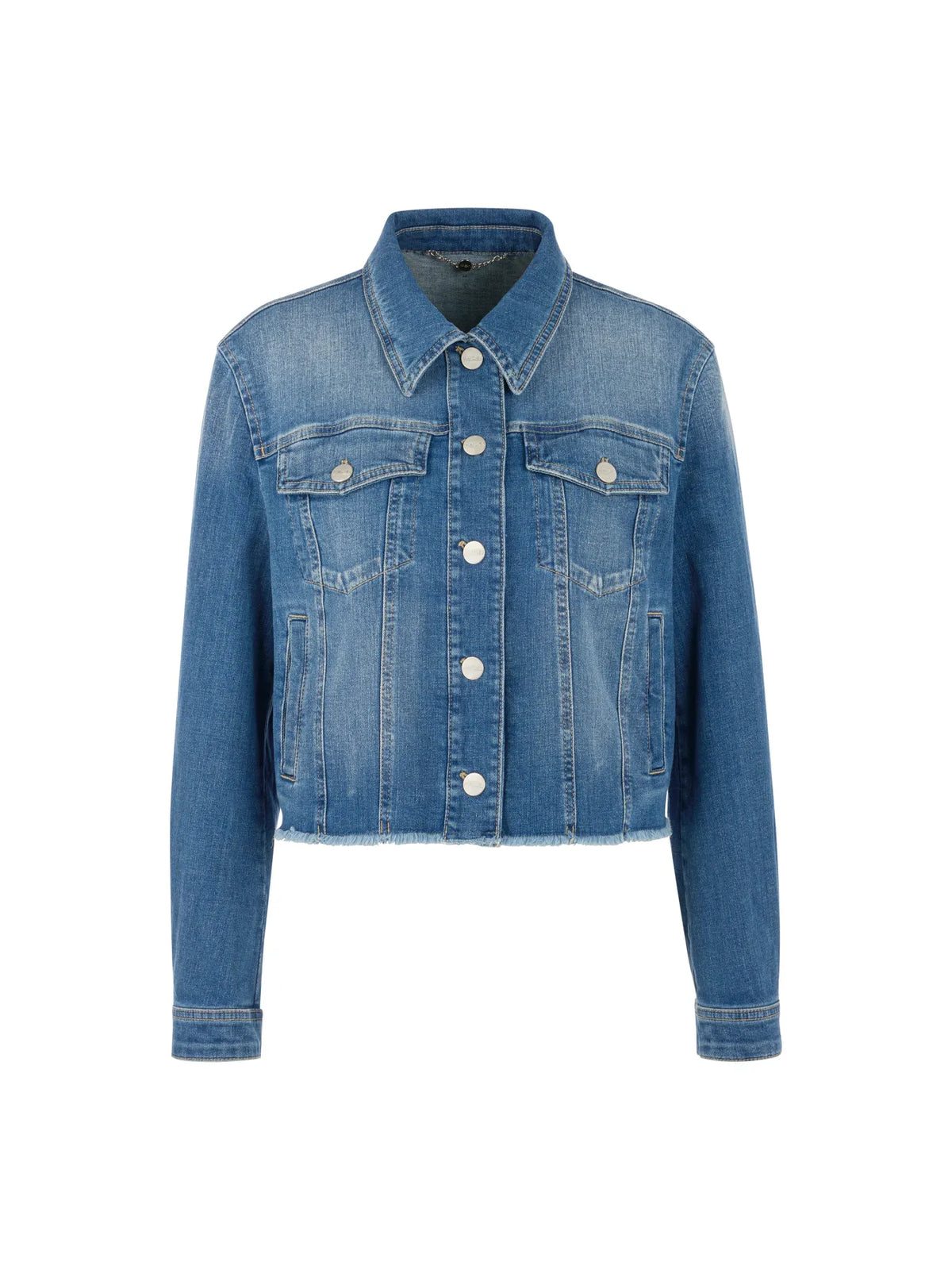 MARC CAIN 
                
                                            AA 31.03 D22 Kurze Jeansjacke Stretch blue denim