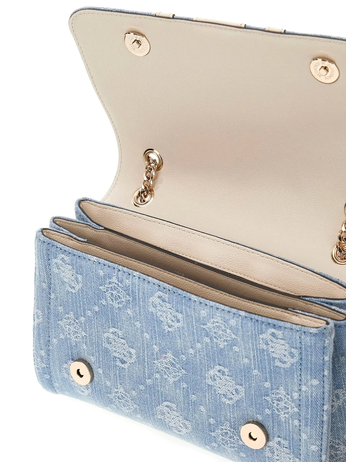 GUESS HWDL96 72210 Tasche 
                
                    Damen Clutch / Crossbody Denim Logo
