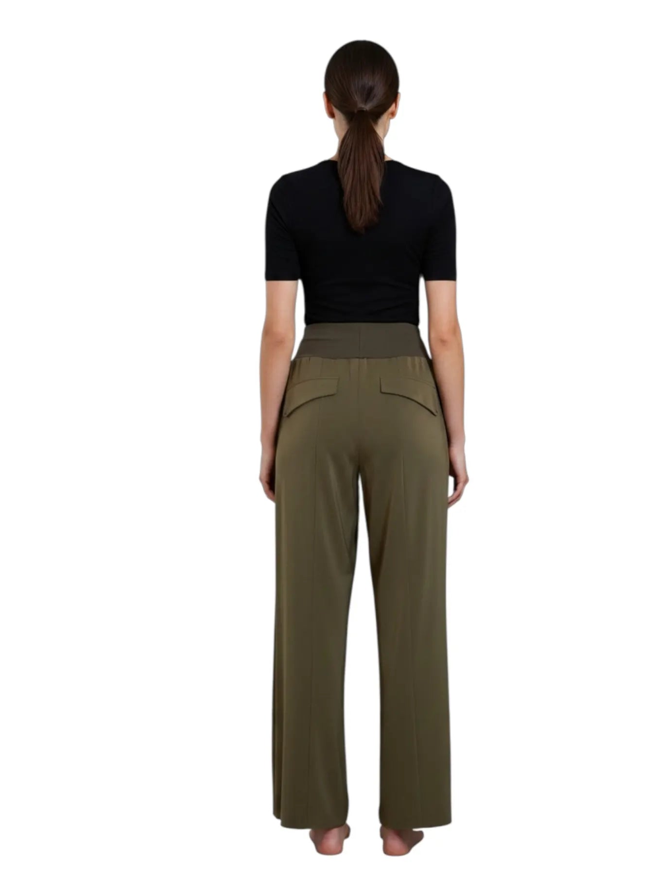 ANIA SCHIERHOLT HO3384/55 Hose Oliv Caper