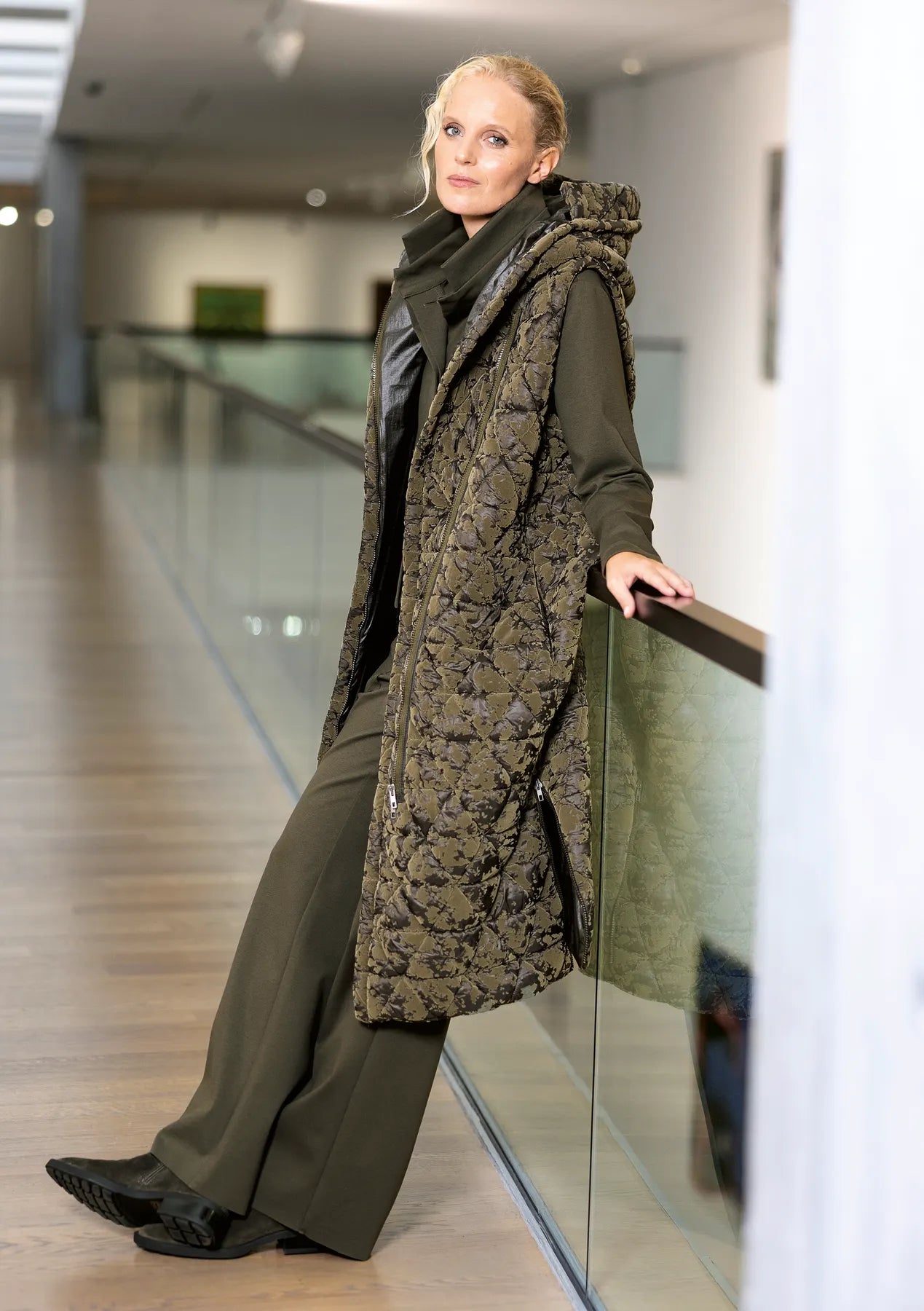 ANIA SCHIERHOLT JA3351/66 Jacke Oliv Caper