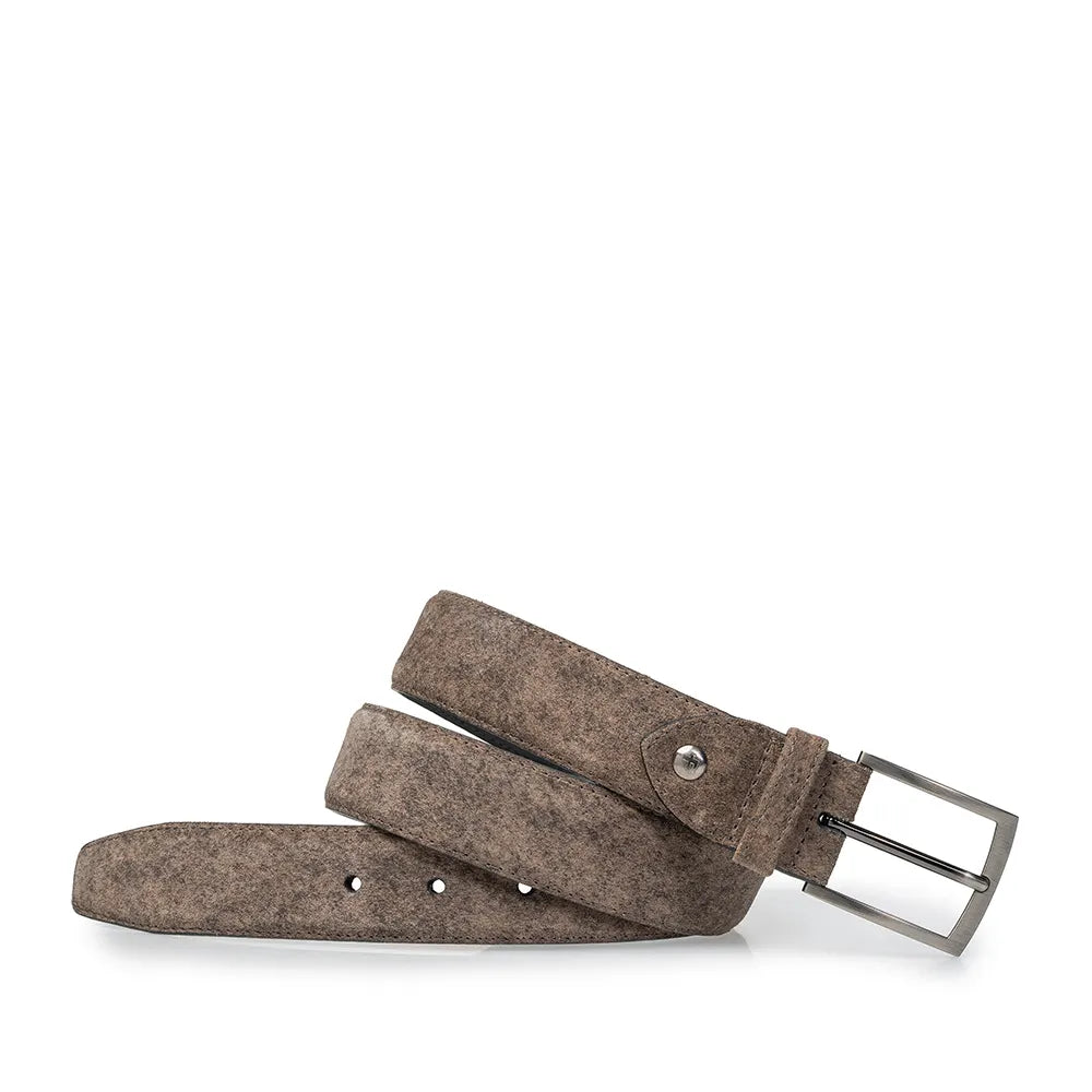 VAN BOMMEL CFM-10096-34-04 De Belter 53.37 Herren Gürtel Taupe