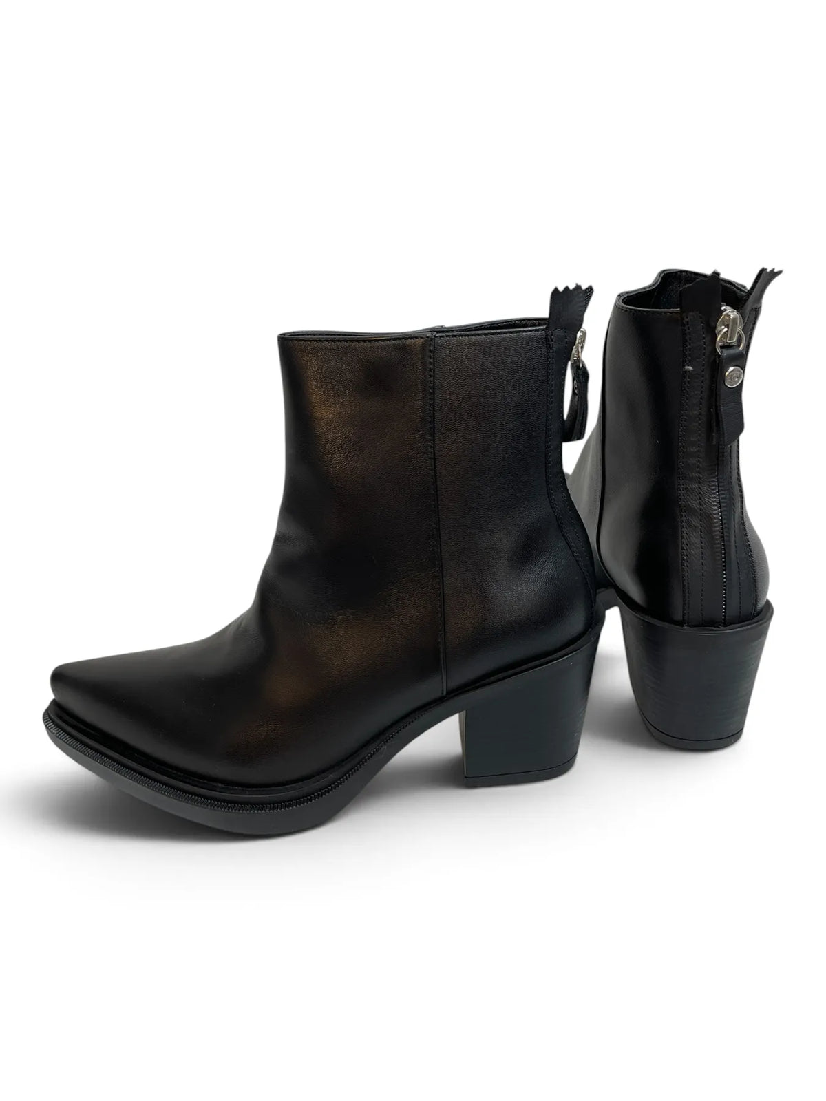 AGL D788501PGSOFTY0000 SELENA LOWBOOT SOFTY Stiefelette Reißverschluss Nero