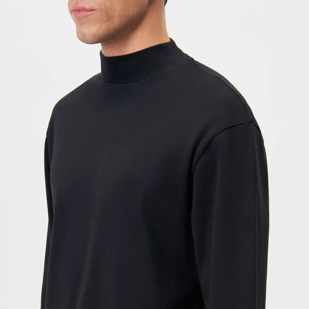 DRYKORN 520224 MORITZO 10 Langarmshirt mit Stehkragen 1000