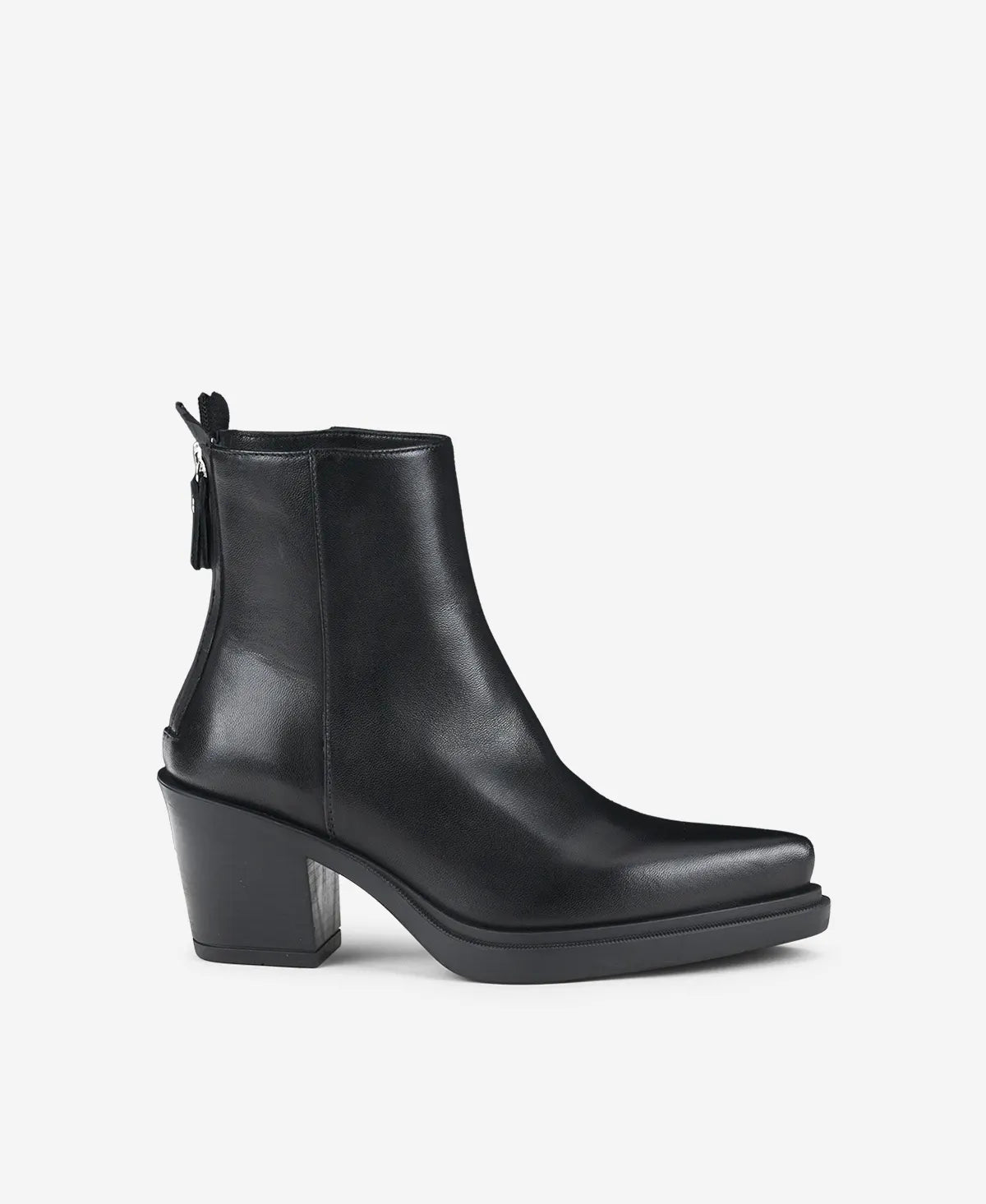 AGL D788501PGSOFTY0000 SELENA LOWBOOT SOFTY Stiefelette Reißverschluss Nero