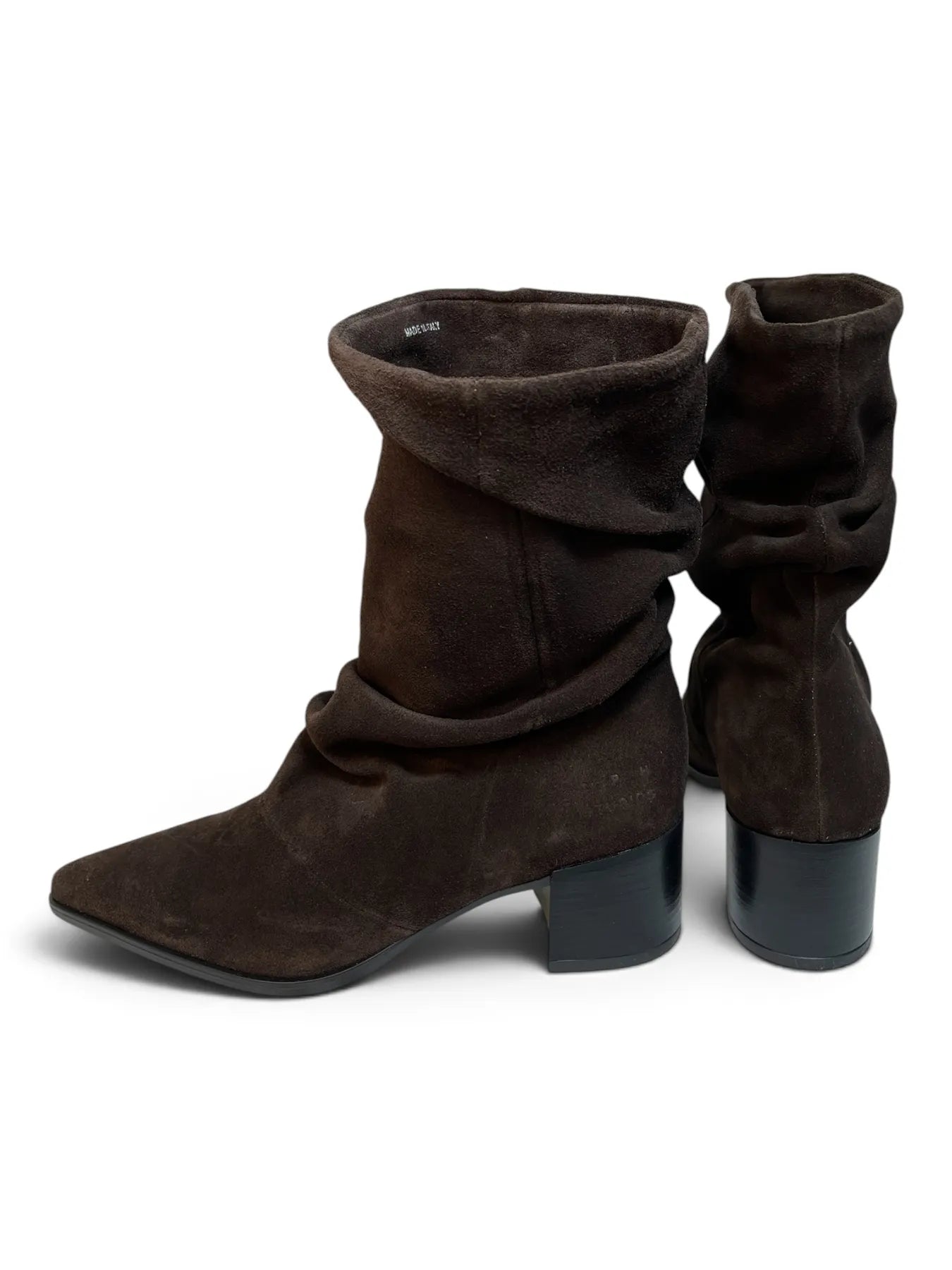 COPENHAGEN CPH292 SUEDE Stiefeletten mit Raffung Chocolate