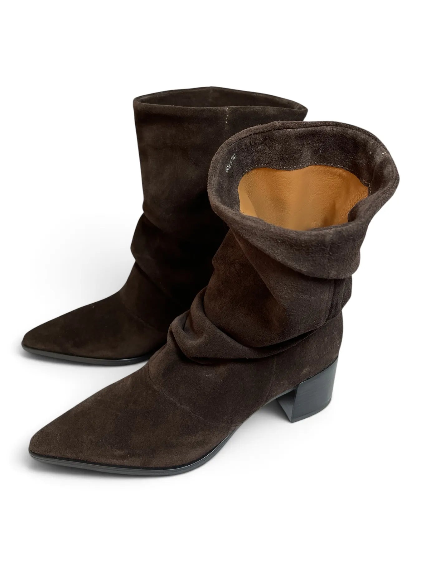 COPENHAGEN CPH292 SUEDE Stiefeletten mit Raffung Chocolate