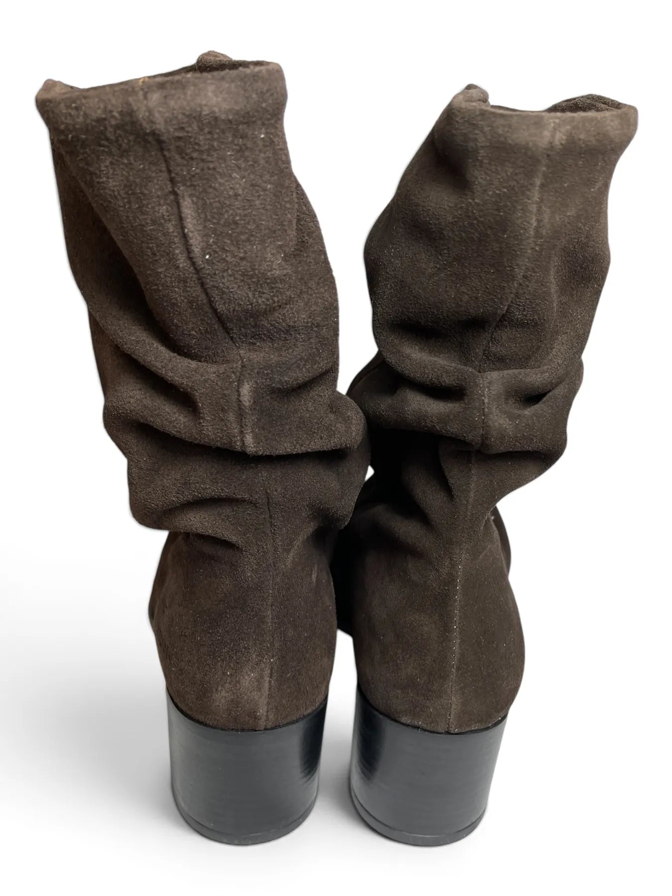 COPENHAGEN CPH292 SUEDE Stiefeletten mit Raffung Chocolate