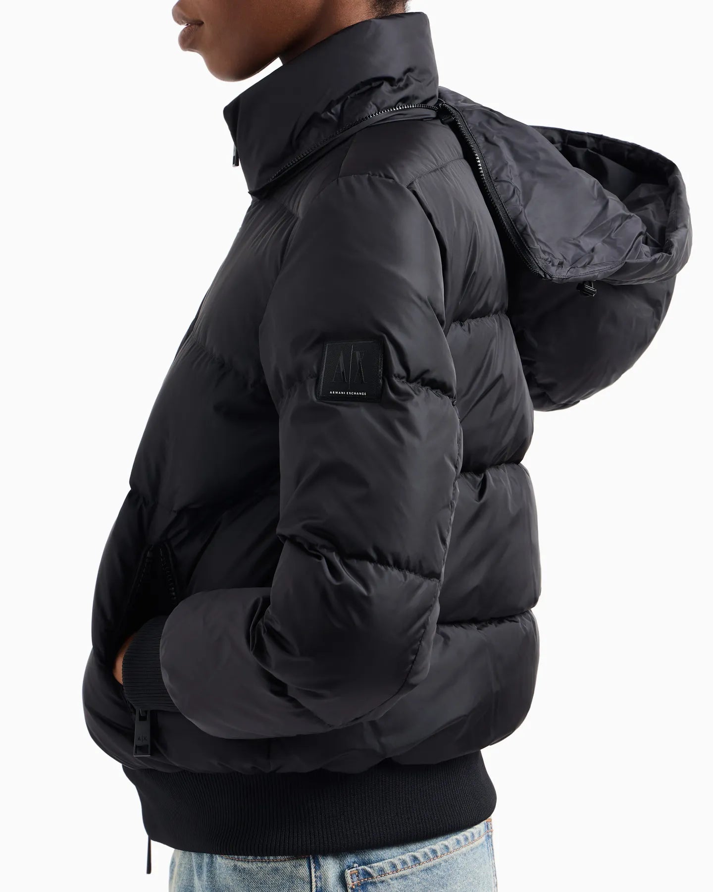 ARMANI XW000228 AF12286 Daunen Jacke Black