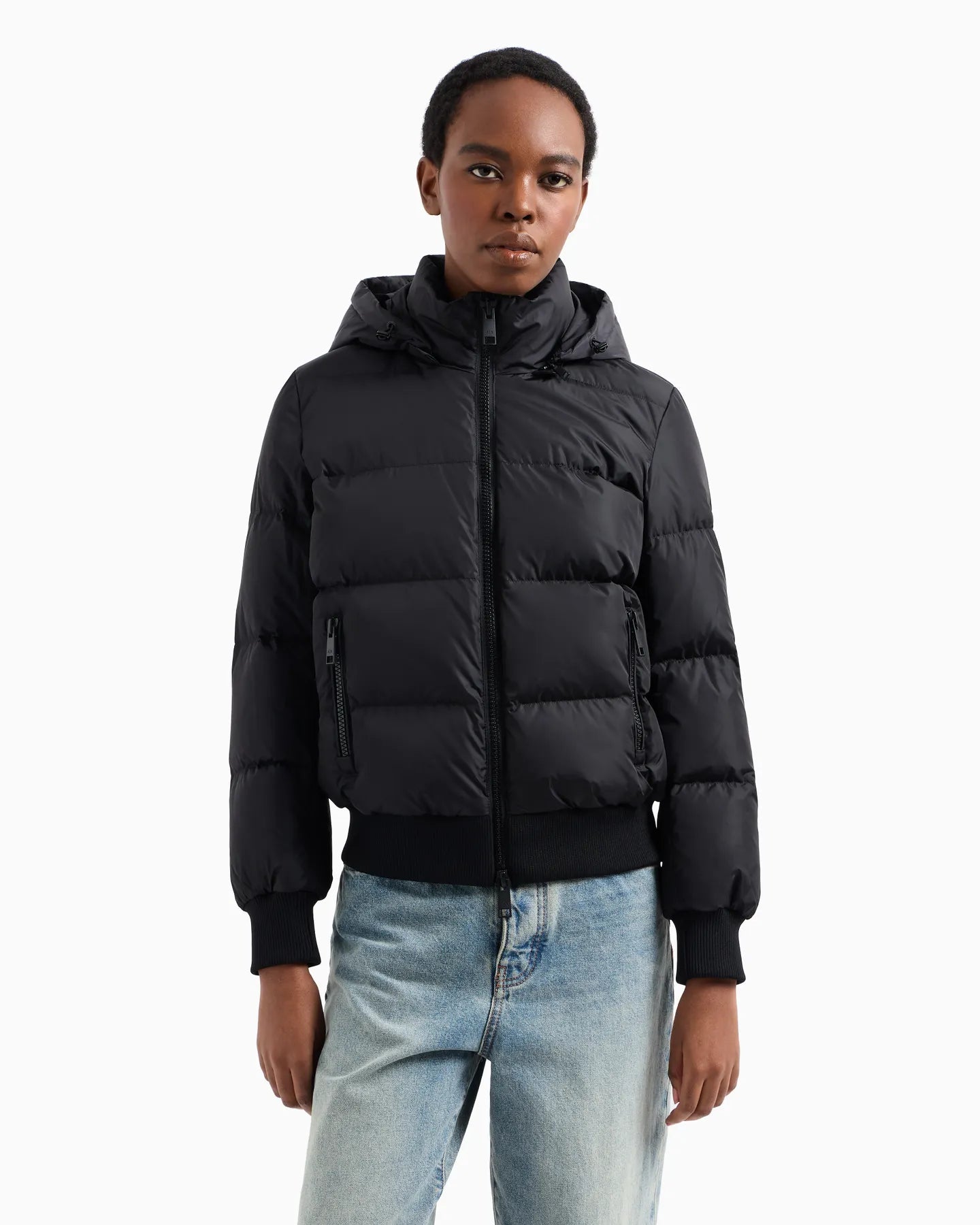 ARMANI XW000228 AF12286 Daunen Jacke Black