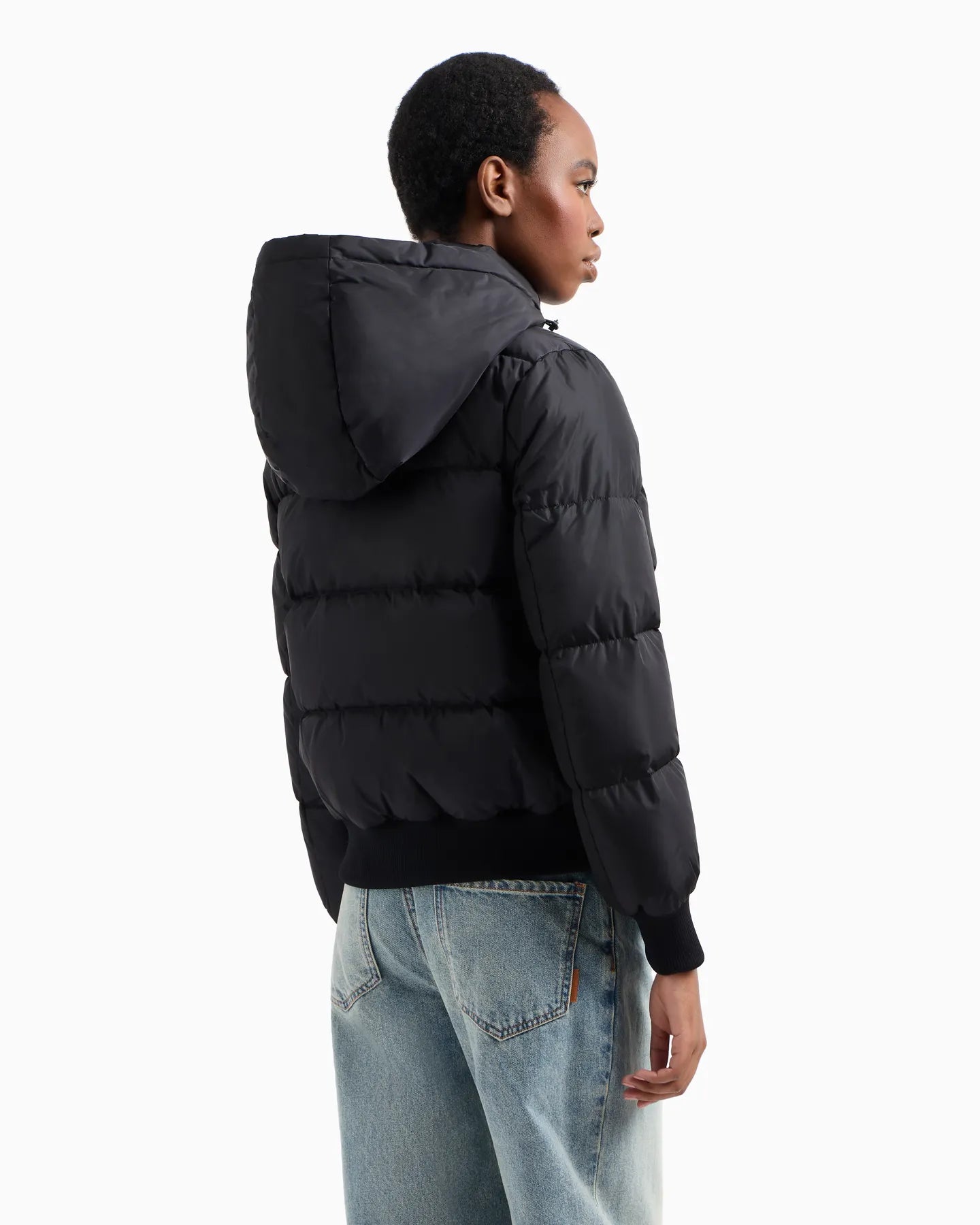 ARMANI XW000228 AF12286 Daunen Jacke Black