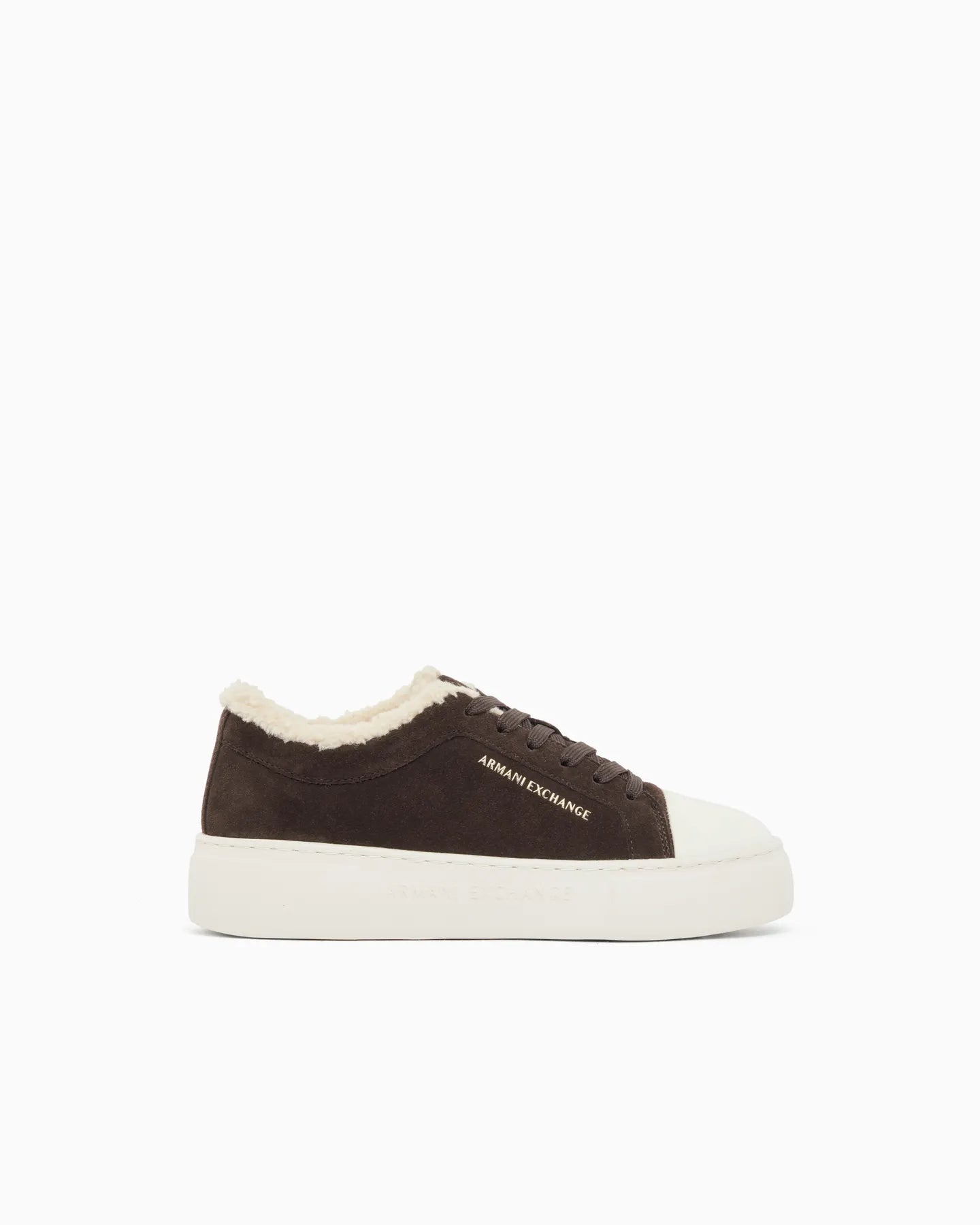 ARMANI XW003067 AF27450 Plateau Sneaker Braun